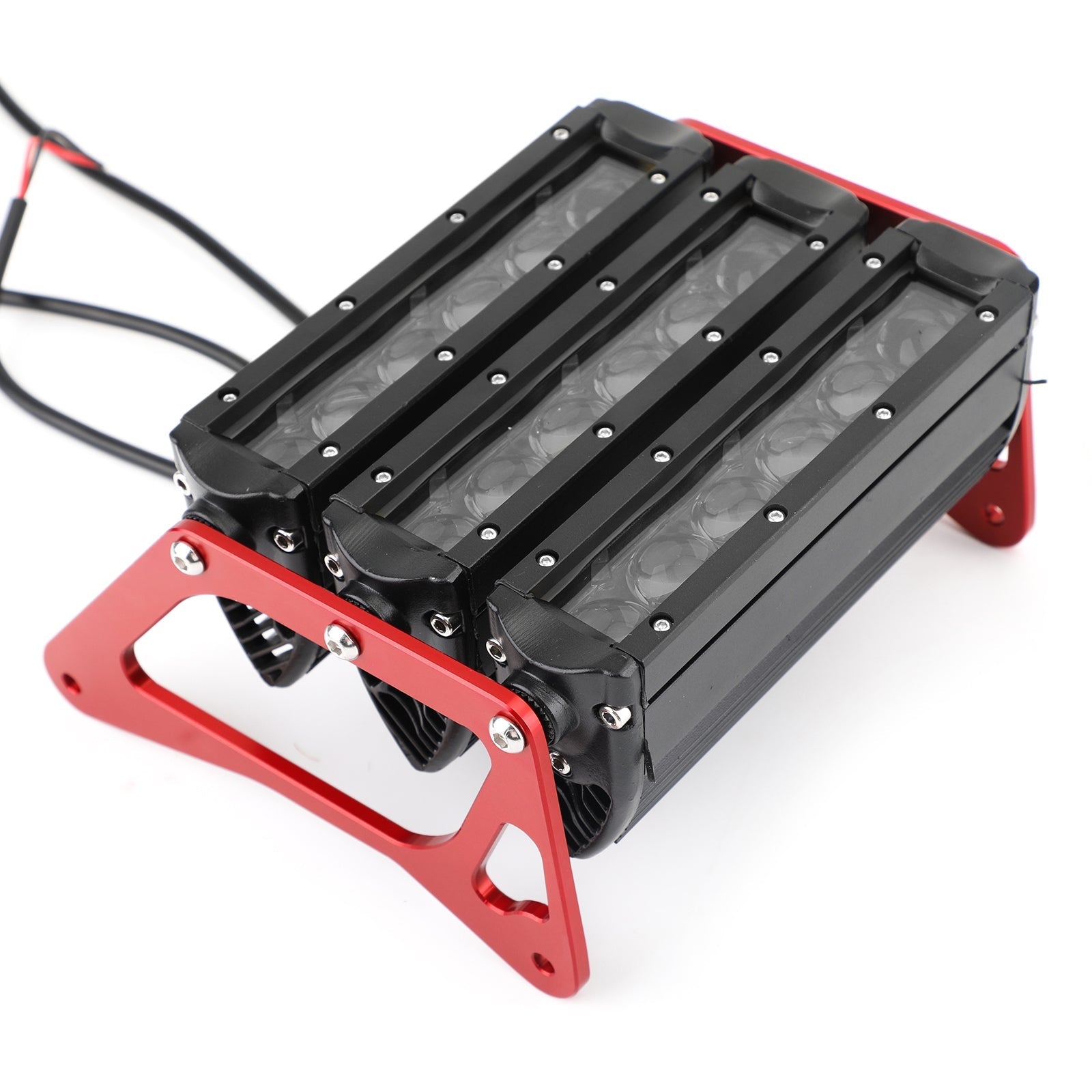 Phare de moto LED 3 rangées lumière blanche pour Honda Grom 125 MSX SF 13-19 RE générique