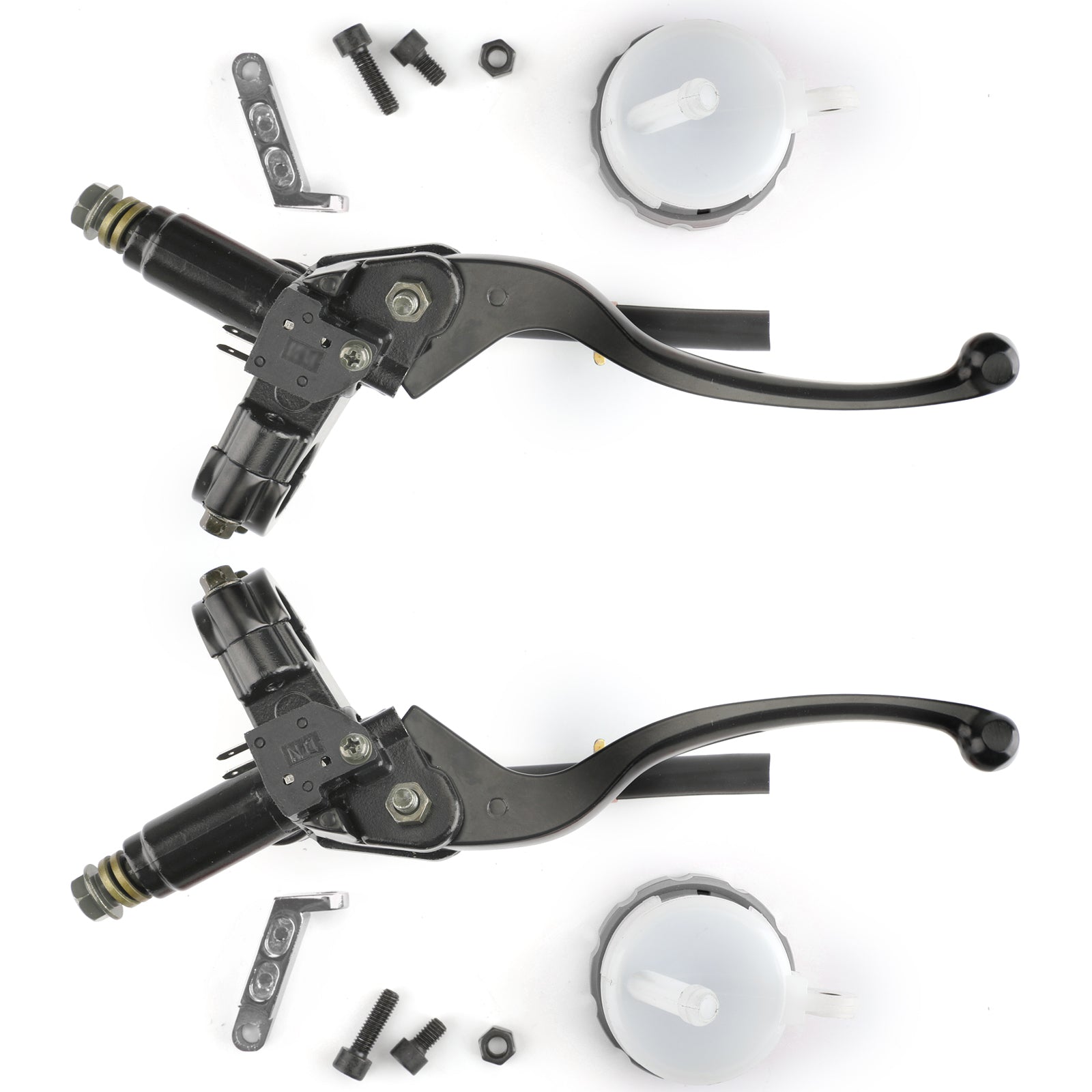 Universal 7/8 '' 22 mm zavora pred glavnim cilindrom sklopke Leviers Silver Generic