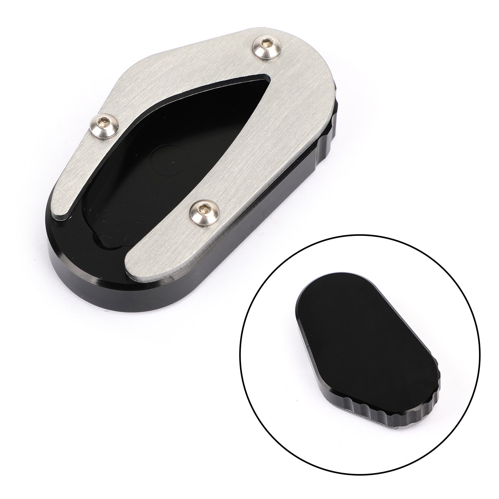 Piastra adatta per ingrandire ickstand per trionph bonneville T100 18-2020 T120 16-20 generico