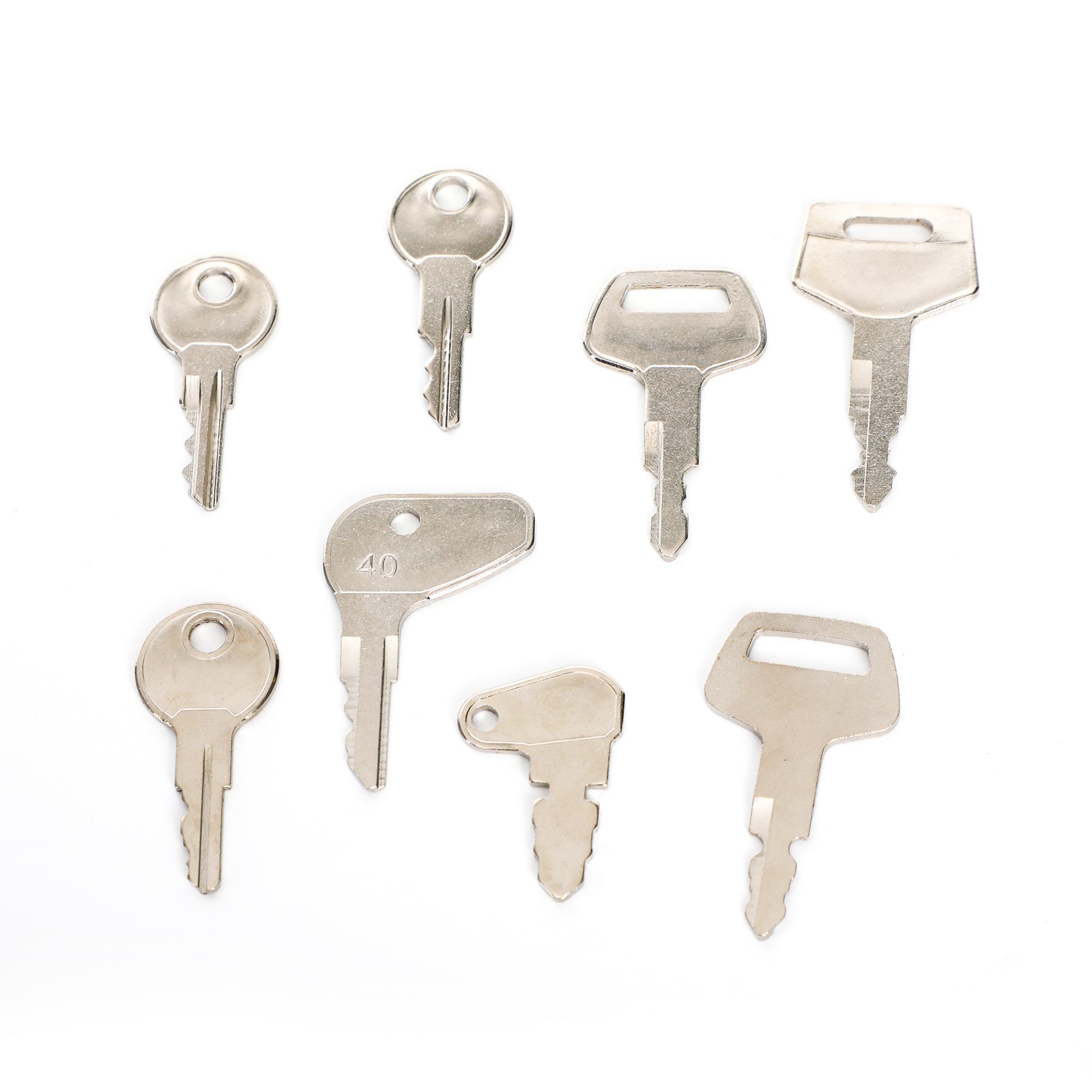 42 Zestaw kluczyków zapłonowych do ciężkiego sprzętu budowlanego do obudowy KOMATSU JD JCB Kubota