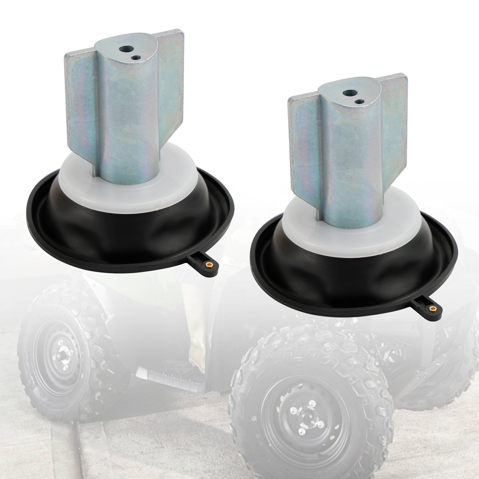 Diafragma de pistón de carburador de 2 uds apto para Kawasaki PRAIRIE 700 KVF650 KVF700