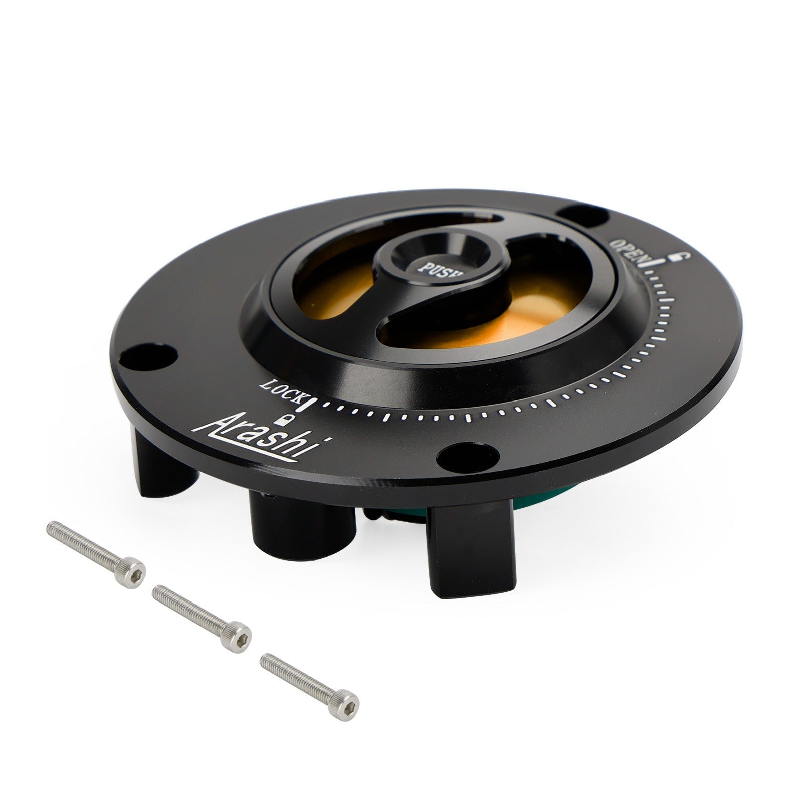 HONDA CB650R CB650F CBR650F CBR650R 2014-2023 Tappo di serbatoio del carburante senza tasto CNC