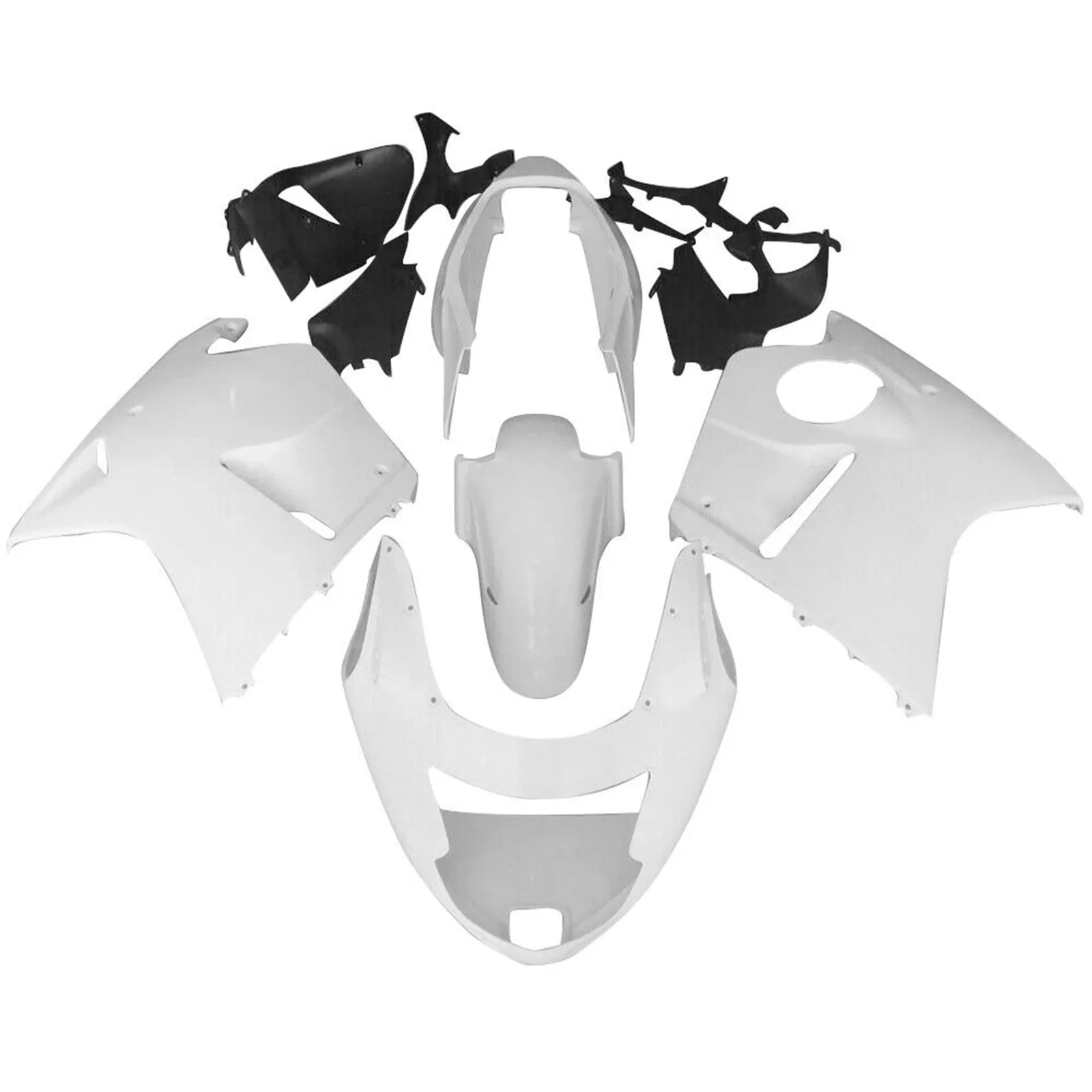 Amotopart Honda CBR1100XX SuperBlackBird 1996-2007 maalaamaton suojapinnan ruiskutus