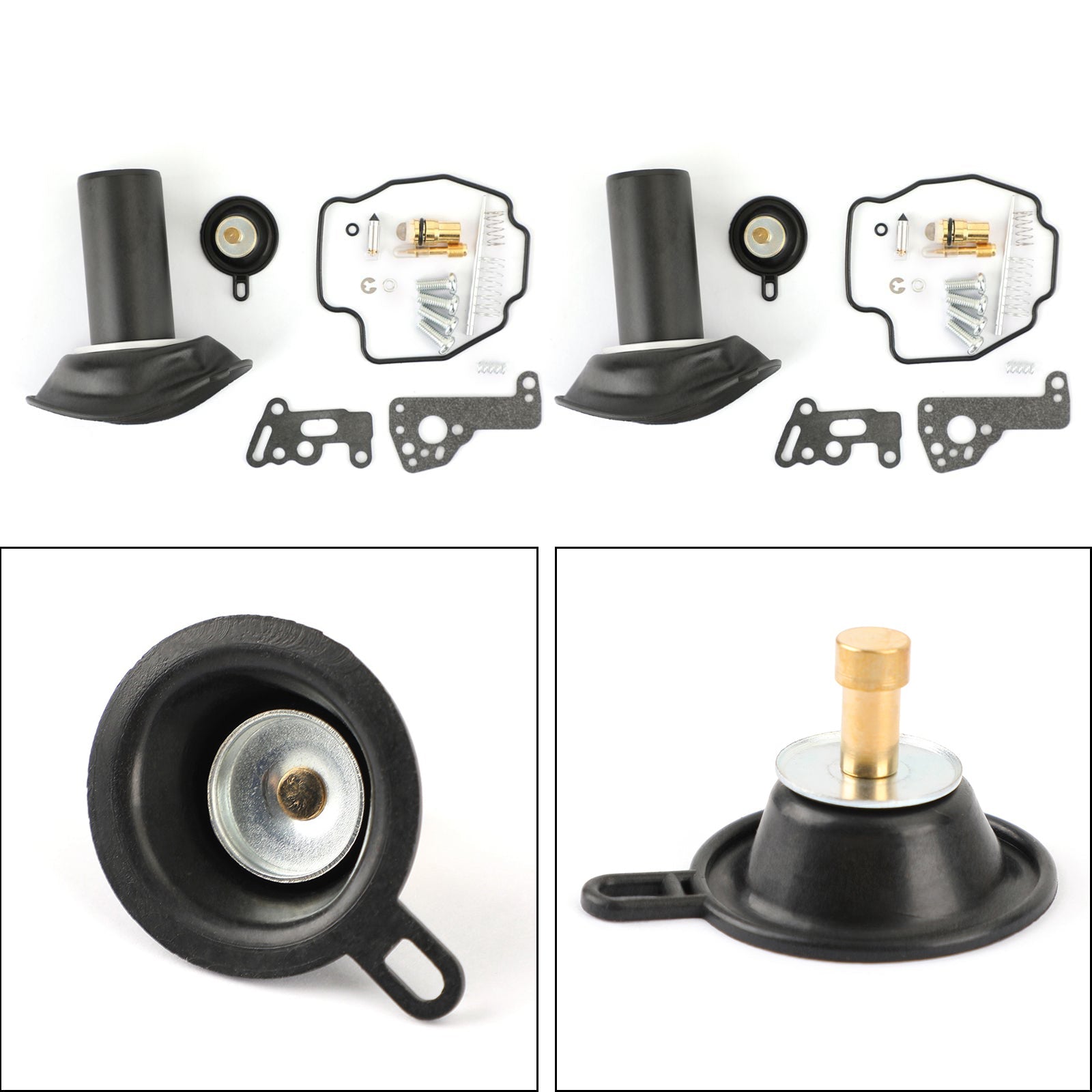 2set Kit de reparación de carburador diafragma de pistón para Yamaha VIRAGO 535 XV535 1990-01 genérico