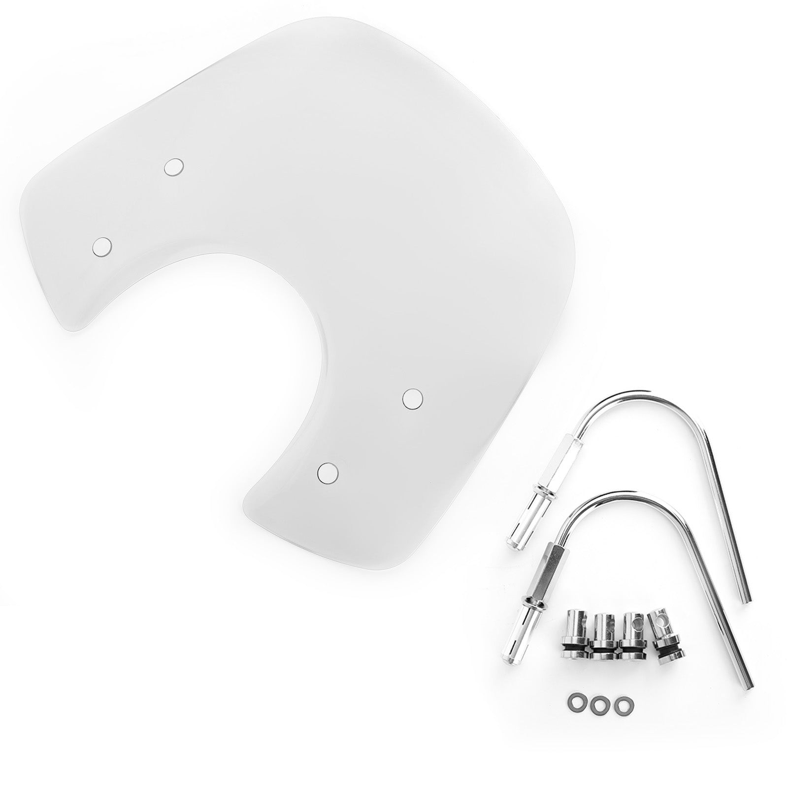 Windscherm voor Vespa LX50 het hele jaar door