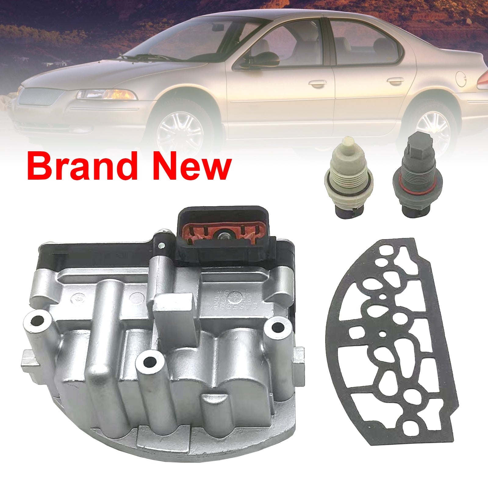 1995-2010 Avenger Sebring A604 41TE Blok elektromagnetyczny zmiany biegów i czujniki prędkości wejściowej i wyjściowej 41TE skrzynia biegów