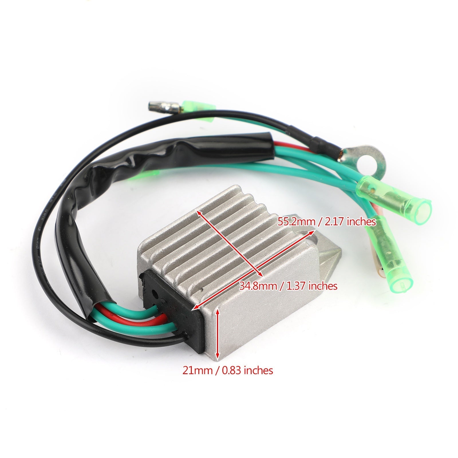 Redresseur Régulateur 6J8-81960-00 Fit pour Yamaha 6hp - 50hp 1990 - 2013 hors-bord