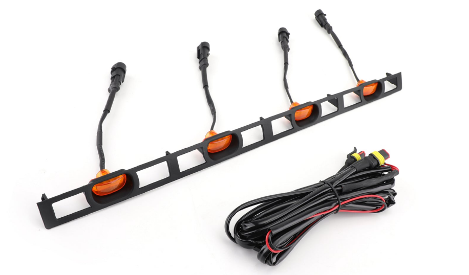 Tacoma 2012-2015 Toyota 4X Pare-chocs avant Capot Grille de remplacement Grille LED Lumières génériques