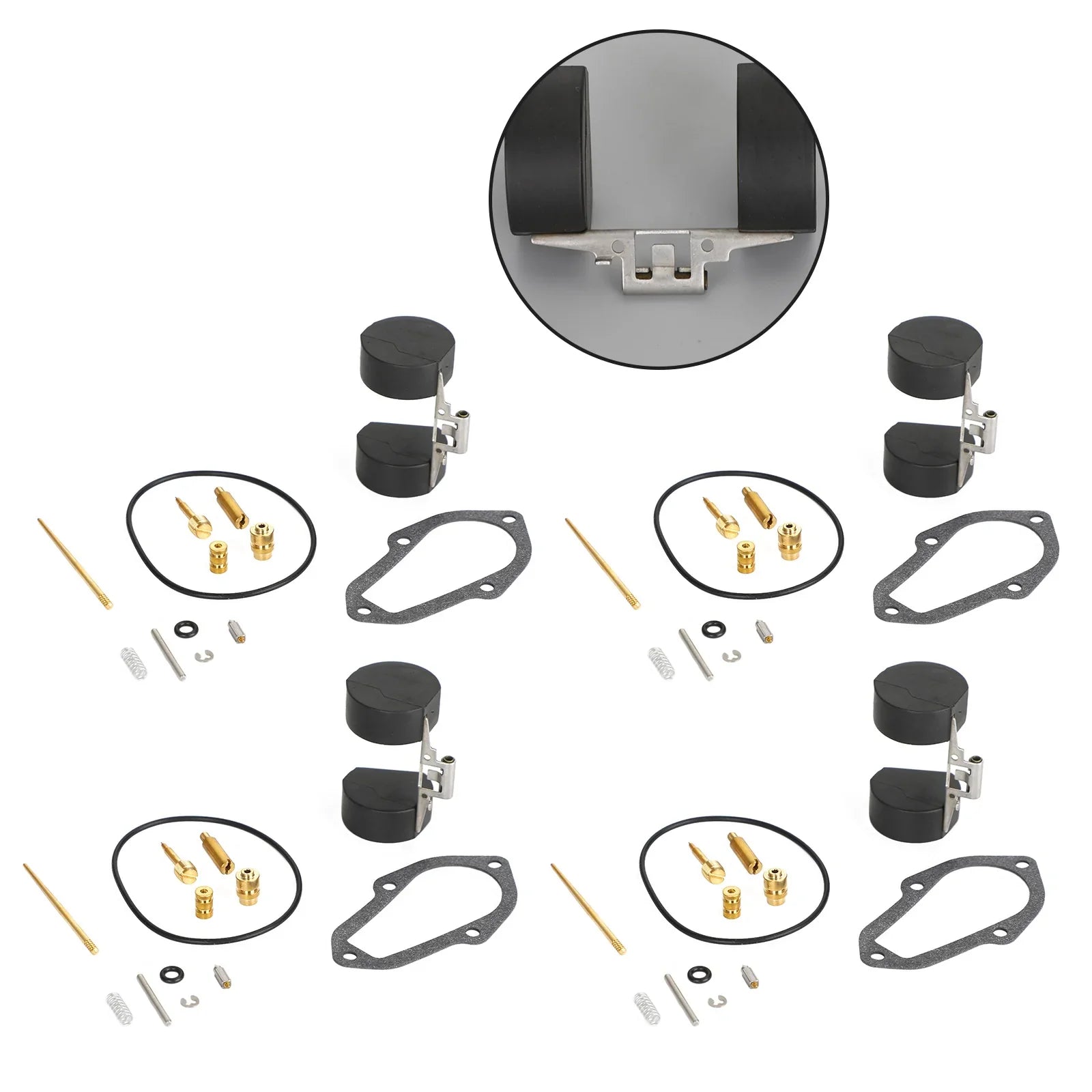 4x komplet za popravilo uplinjača za Honda XL250 MotoSport 250 1972-1975 generično