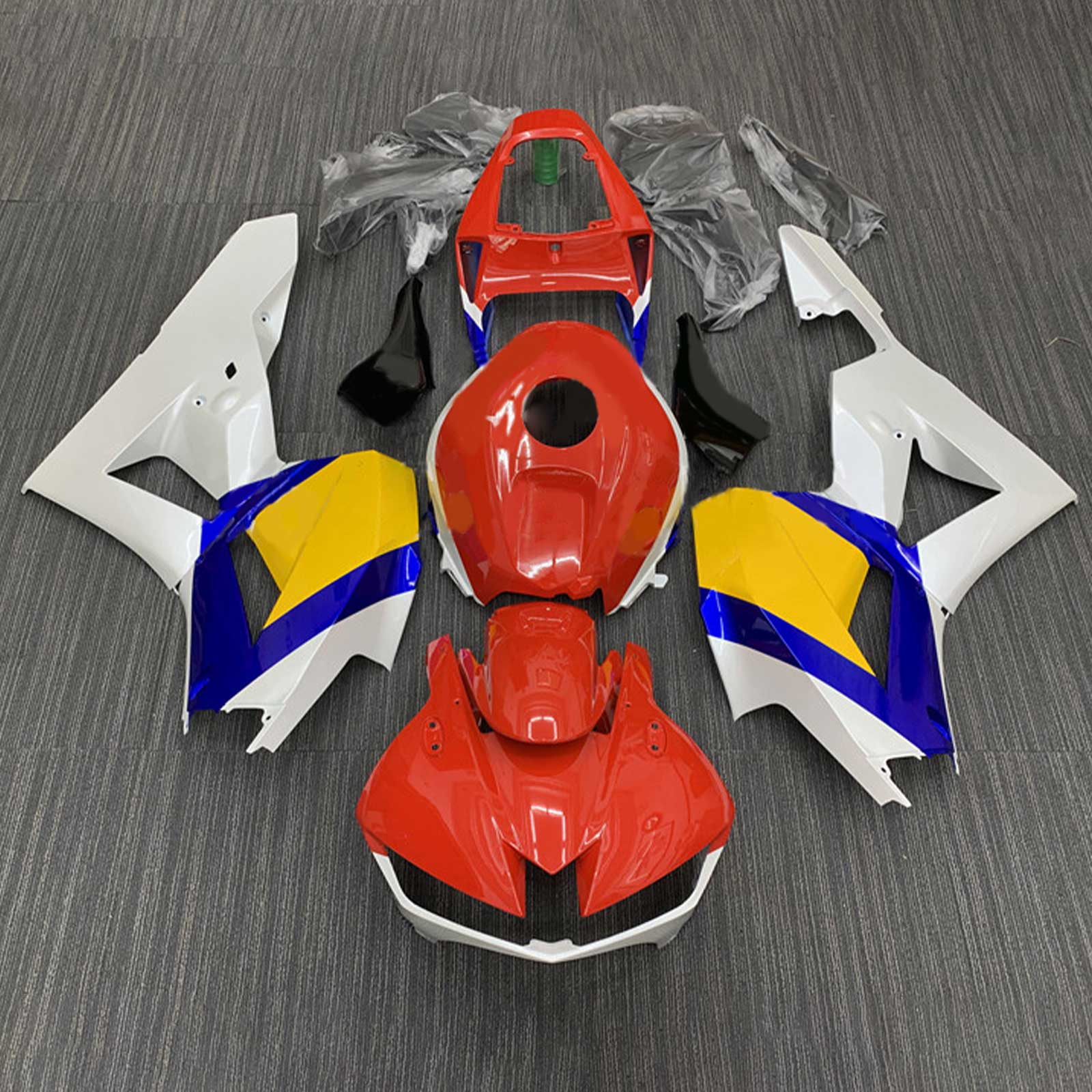 Amotopart Honda CBR600RR 2013-2023 F5 ABS muovinen korin suojasarja