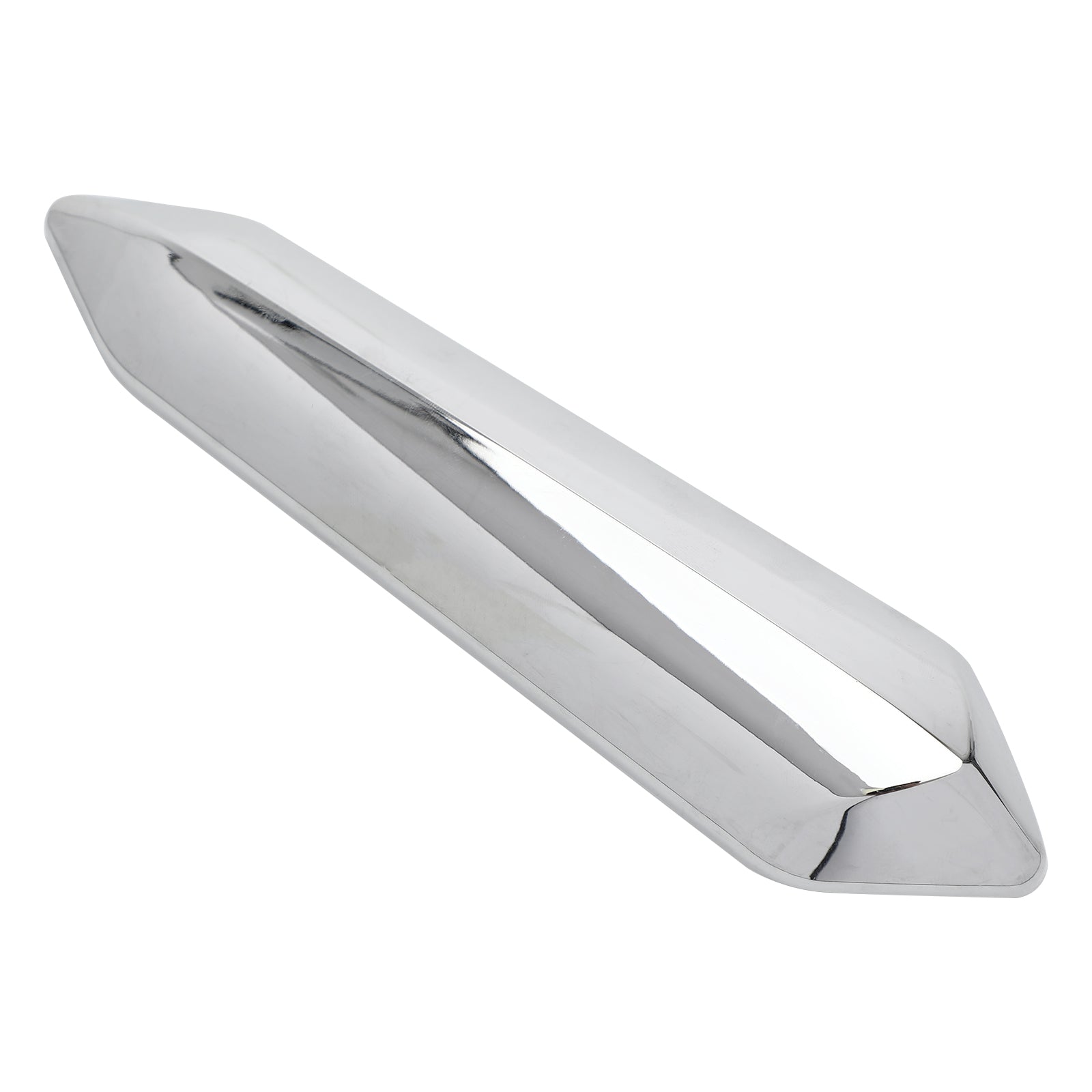 Paire de couvre-jambes de pare-brise chromés pour Honda Goldwing GL1800 2018-2021 générique