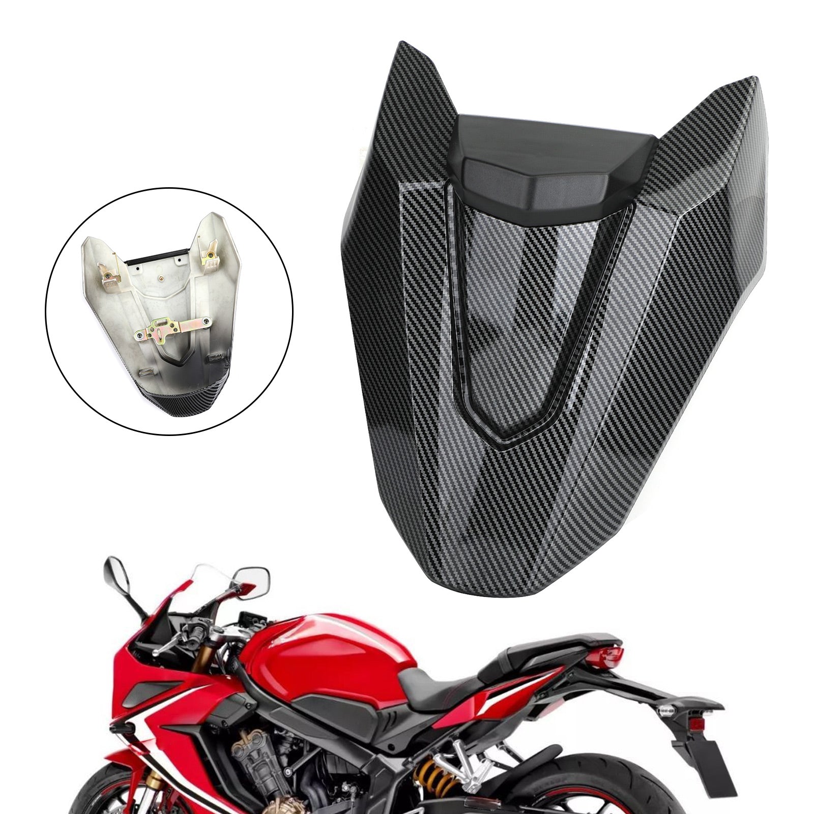 Carenado para asiento trasero de motocicleta Honda CBR650R 2019-2020