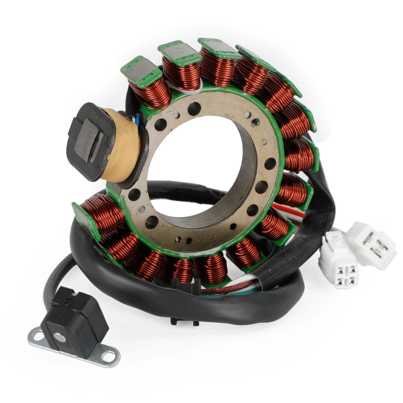 Magneto Stator + Spanningsgelijkrichter + Pakking Voor Yamaha YFM350 Wolverine 4WD 95-01
