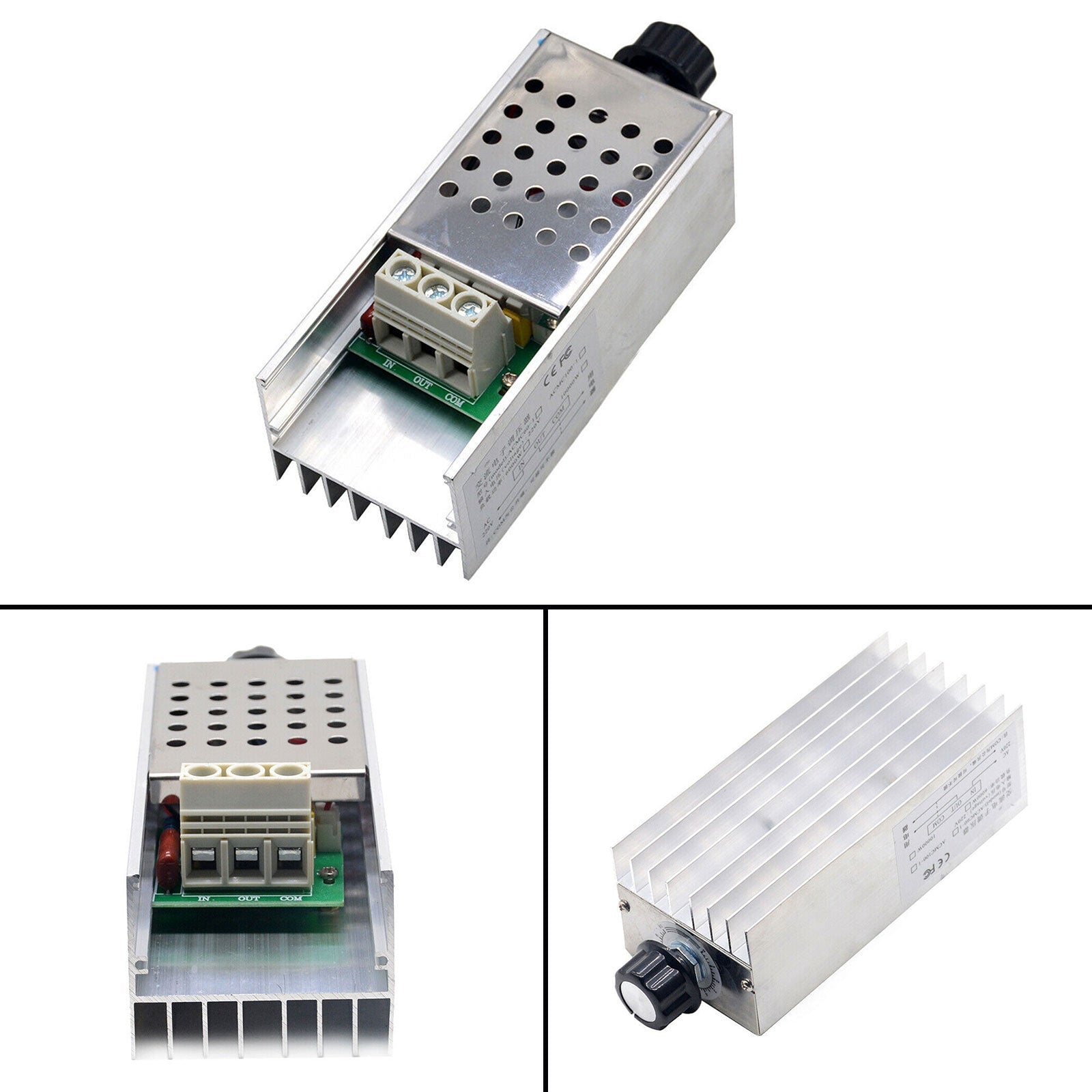 AC 110-220V 10000W SCR SCER SPELOVNA VOL REVIZORA REVIRATOR TERMOSTAT