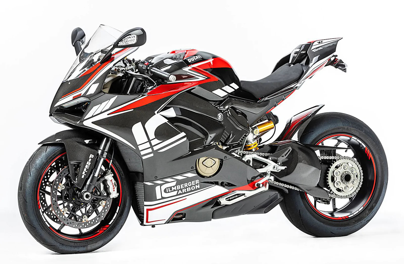 Amotopart Ducati Panigale V4 V4S V4SP 2018-2019 Zestaw owiewki Nadwozie
