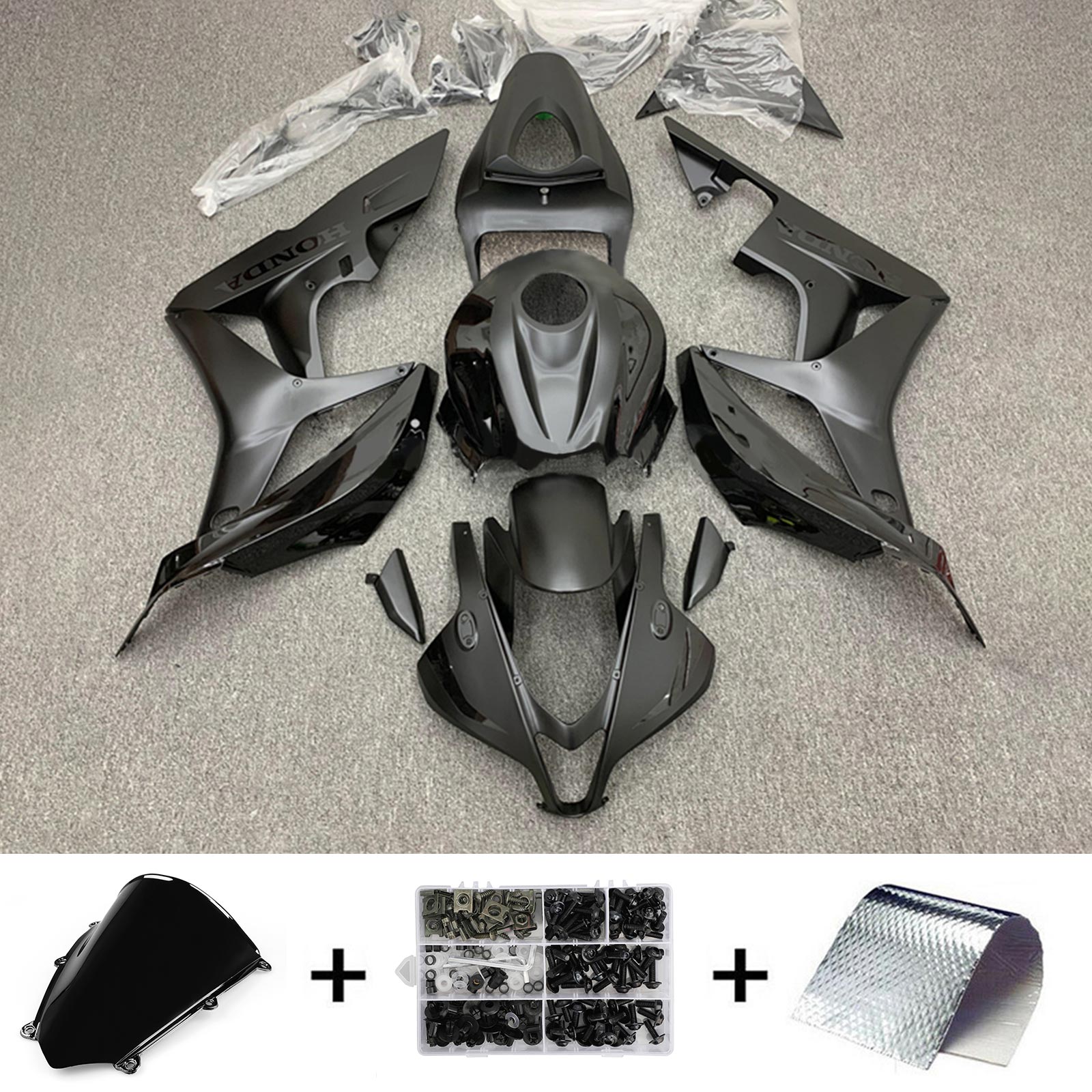 Amotopart Honda CBR600RR 2007-2008 F5 Kit Carroserie Plástico ABS
