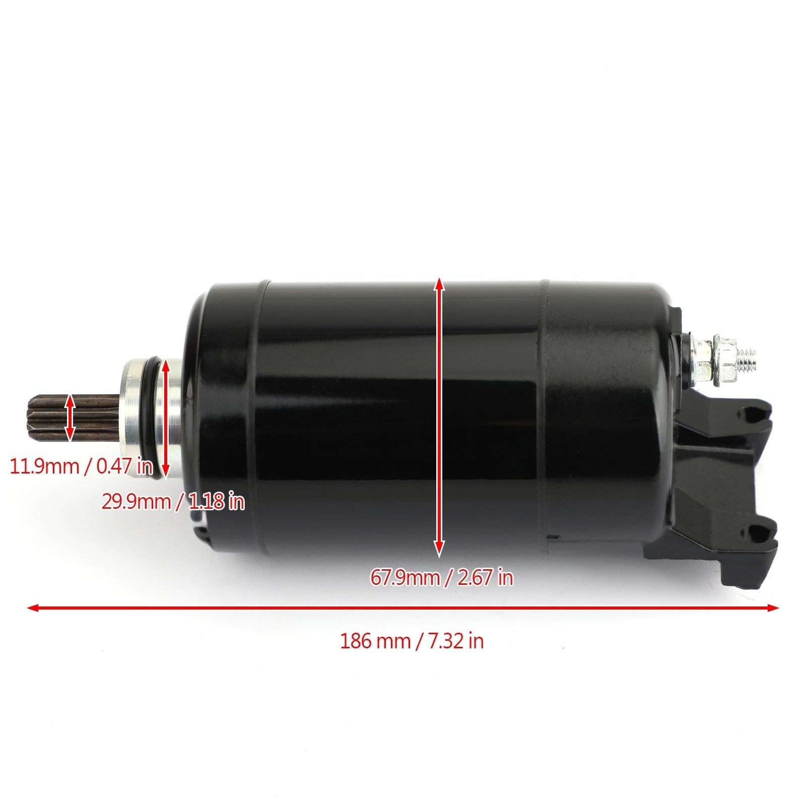 Nouveau démarreur pour Kawasaki VN1700 Vulcan 1700 Classic Voyager 09-19 21163-0055 générique