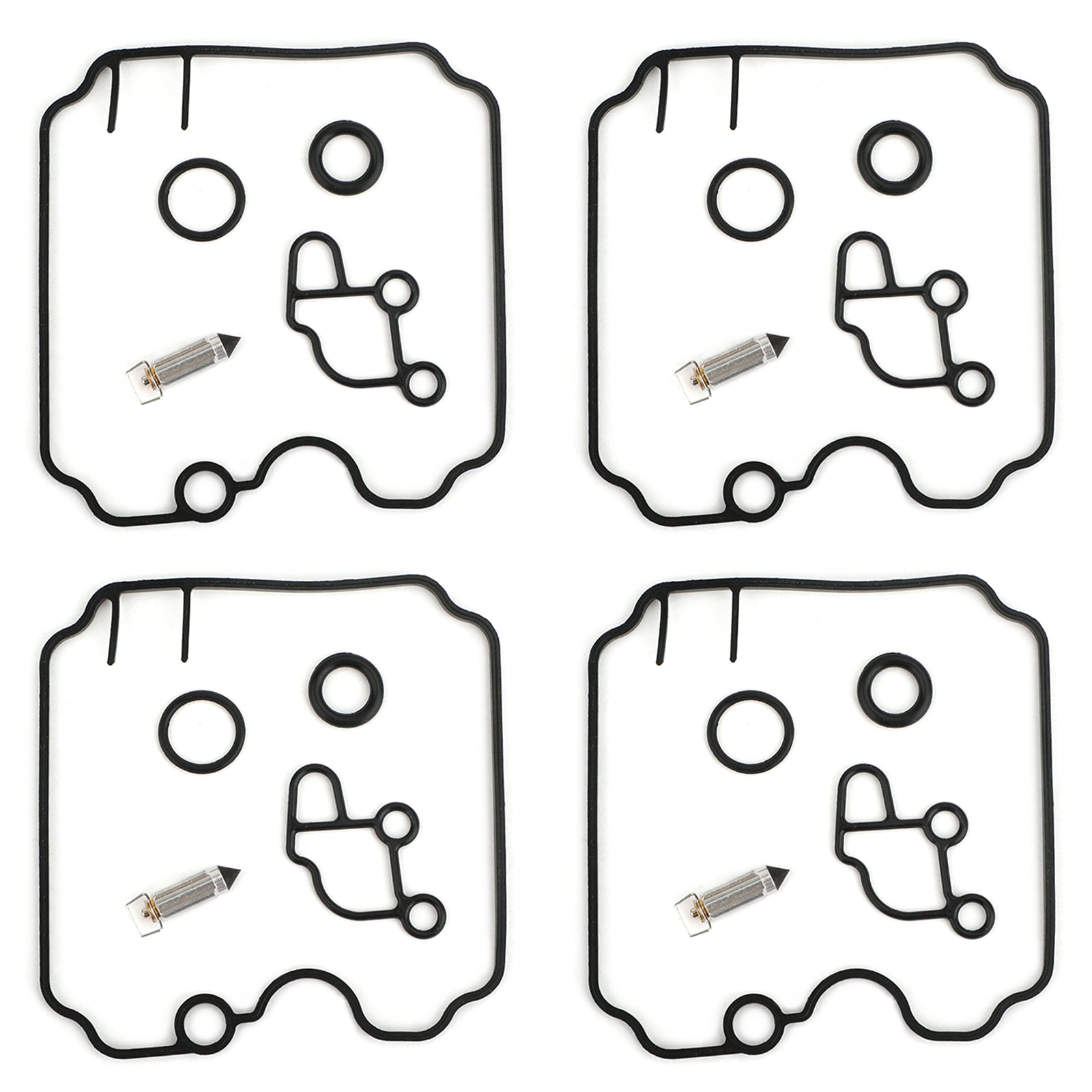 Kit de réparation de reconstruction de carburateur 4 ensembles pour Yamaha FZR 600 FZR-600 Carb 1989-1999 générique