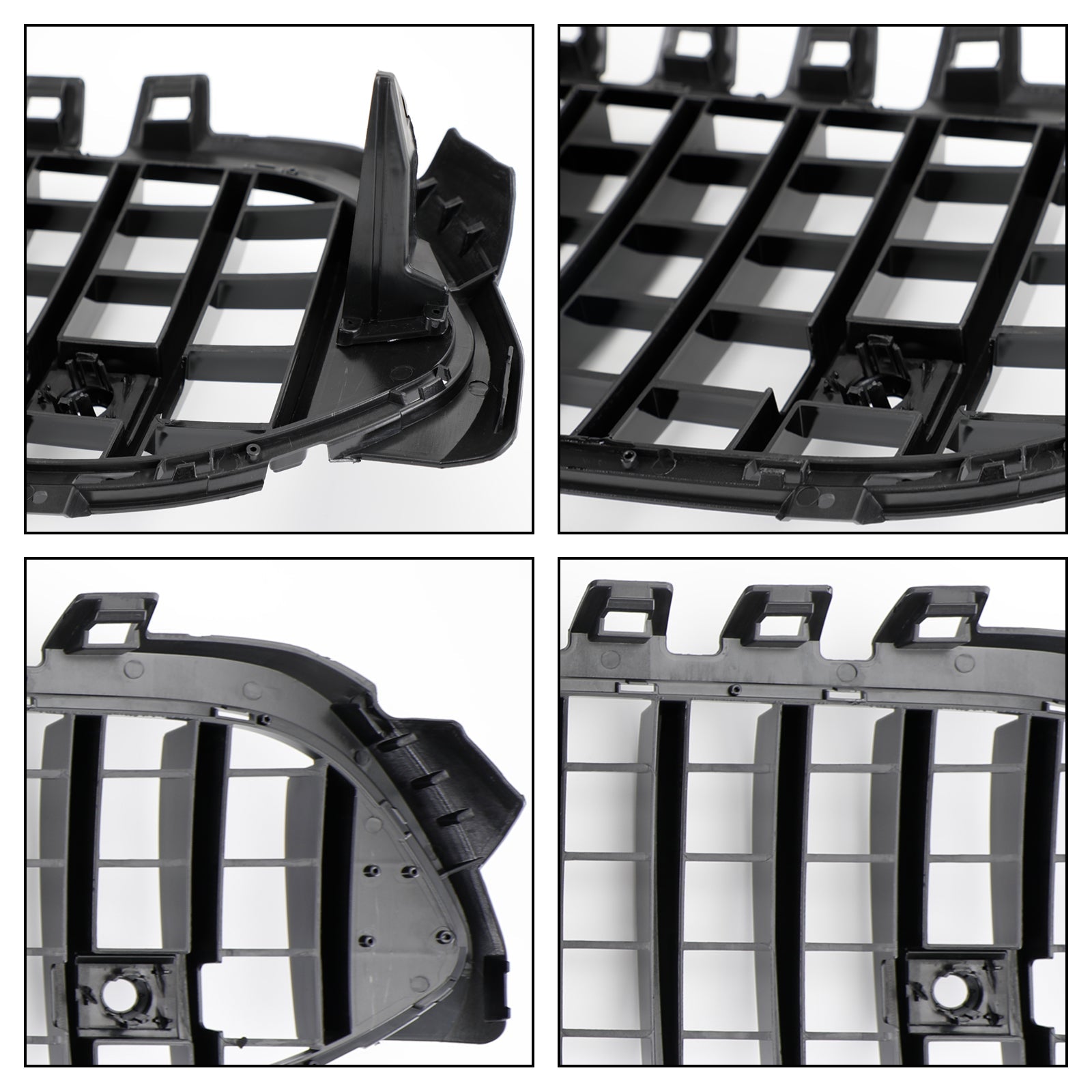 Grille de pare-chocs avant Mercedes Benz Classe A W177 2019-2021 Style GT Noir