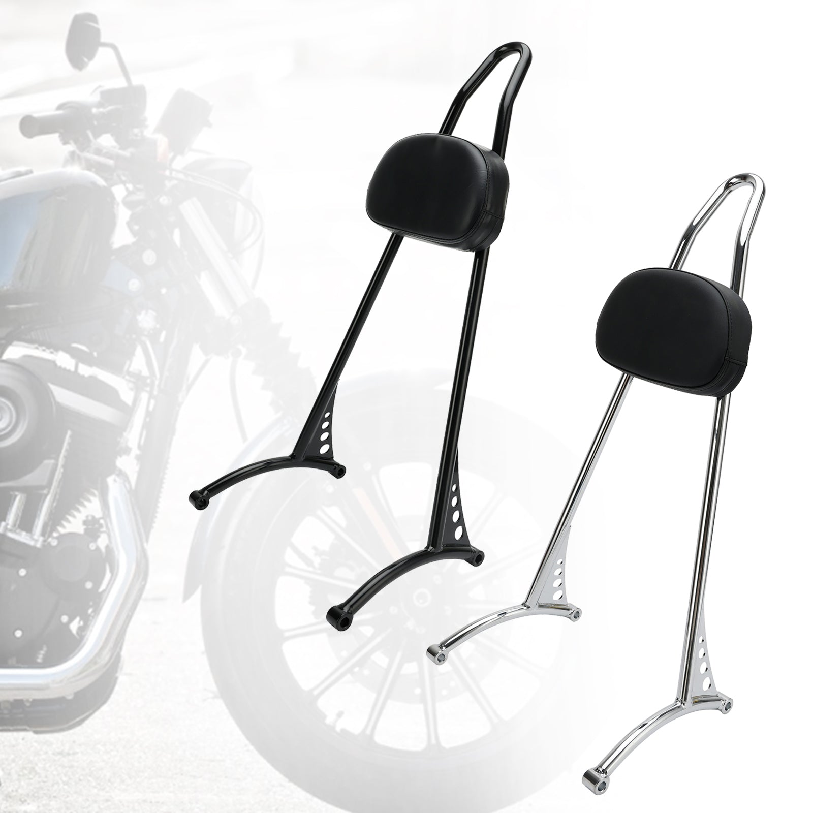 Archivo de barra de pasajeros Sissy para Sportster Iron 883 1200 XL 48 72 2004-más tarde