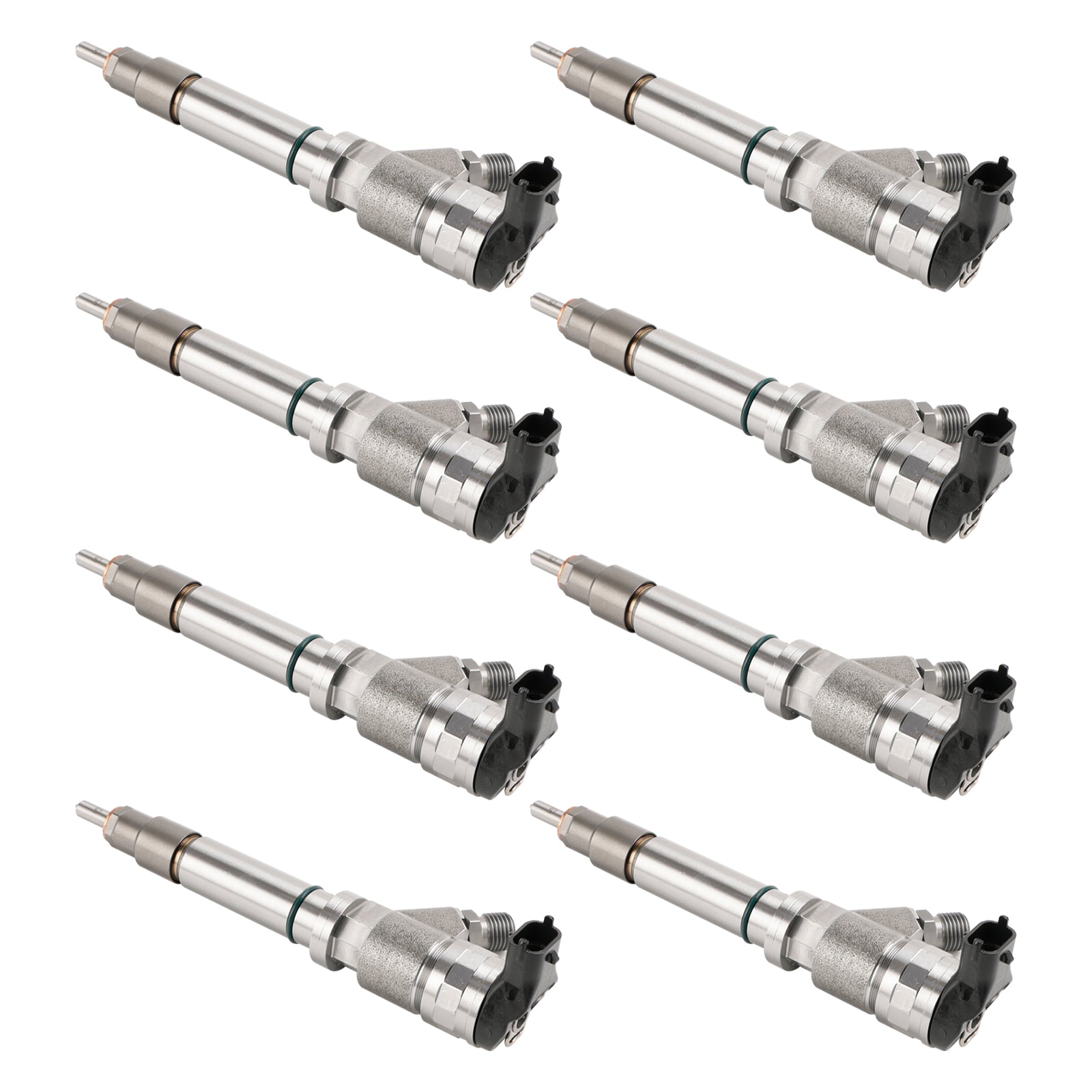 GMC Sierra 2500 3500 6.6L V8 LLY 2004.5-2005 8 pièces injecteur de carburant 0986435504 0445120027