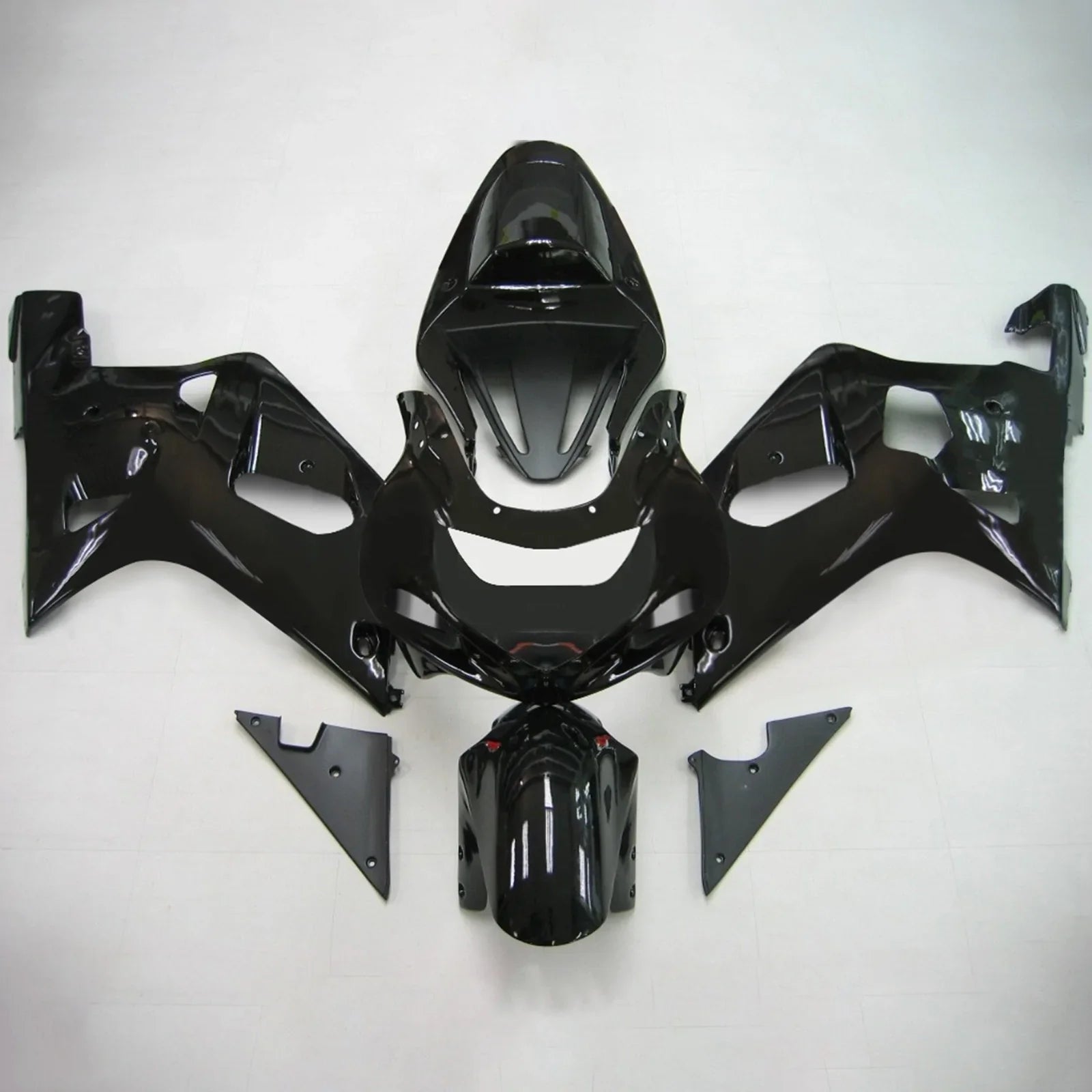 Amotopart Suzuki GSXR750 2001-2003 Kit carenatura carrozzeria in plastica ABS