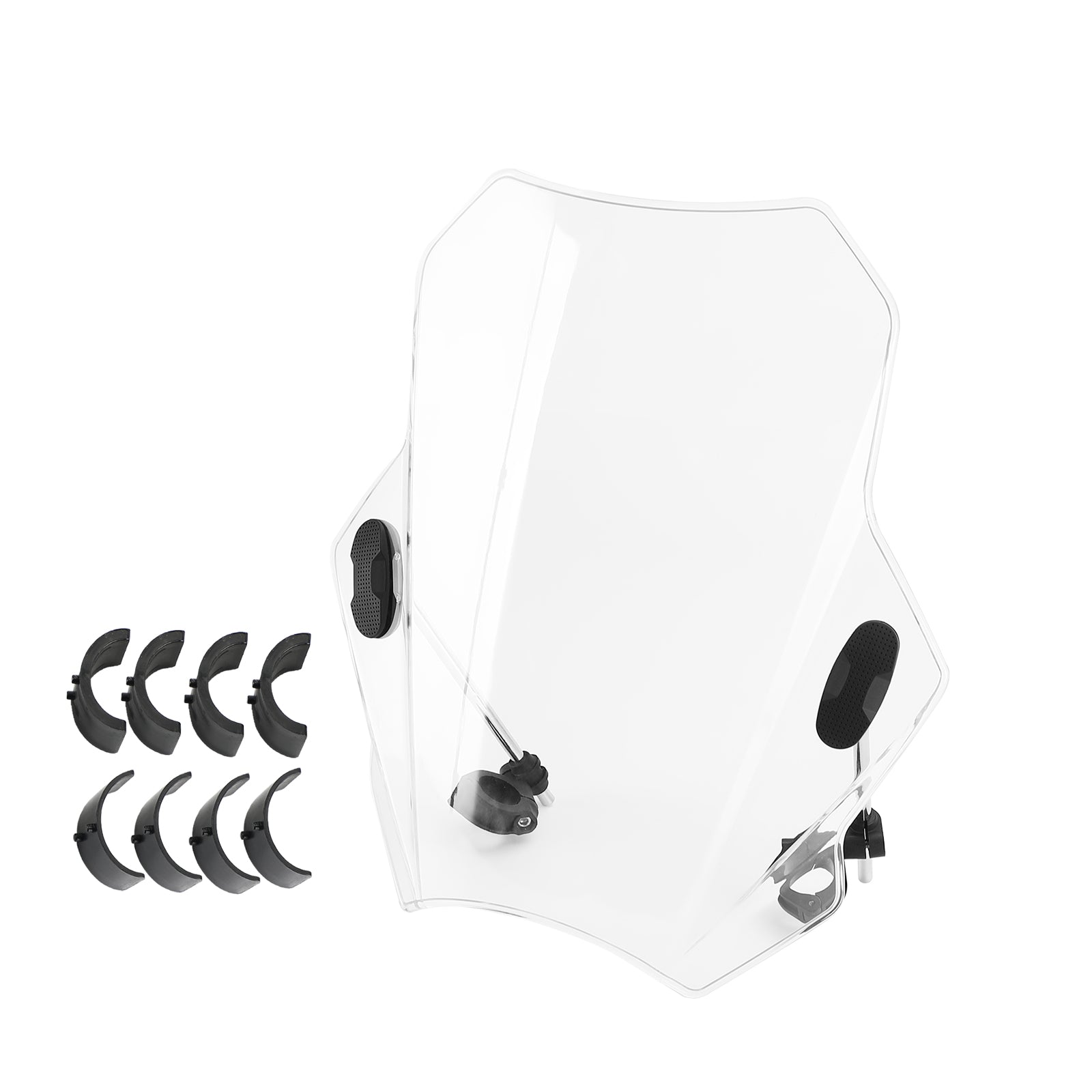 Mumo generico del parabrezza regolabile in moto universale 22 mm 28 mm 28 mm