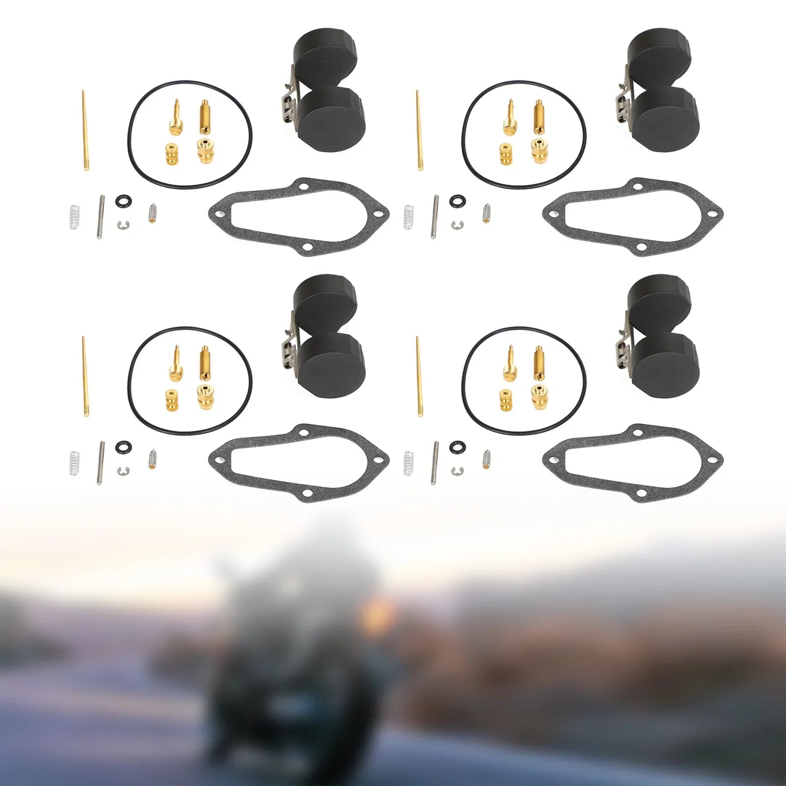 4x komplet za popravilo uplinjača za Honda XL250 MotoSport 250 1972-1975 generično