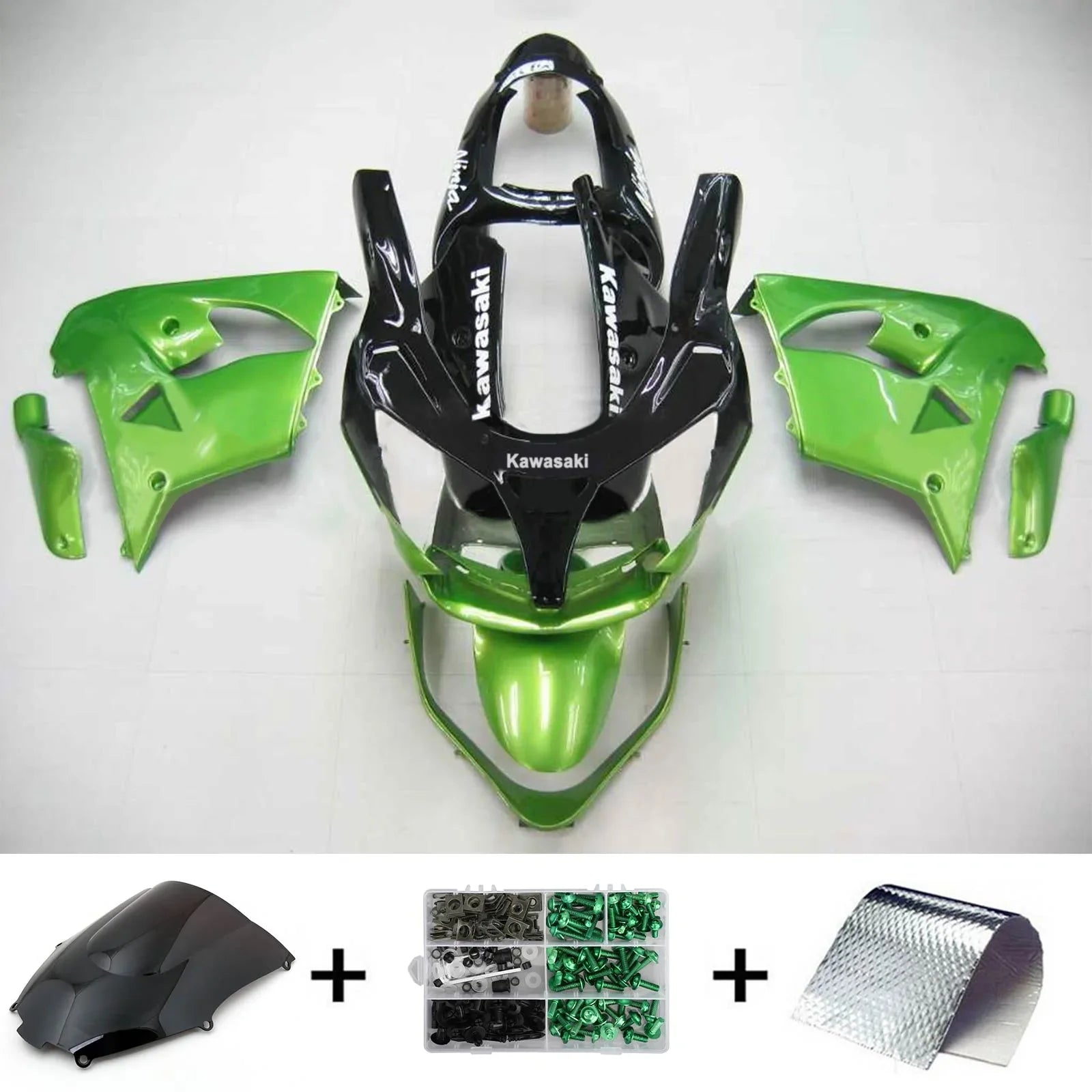 Amotopart kuipset voor Kawasaki ZX9R 2000-2001 Generiek