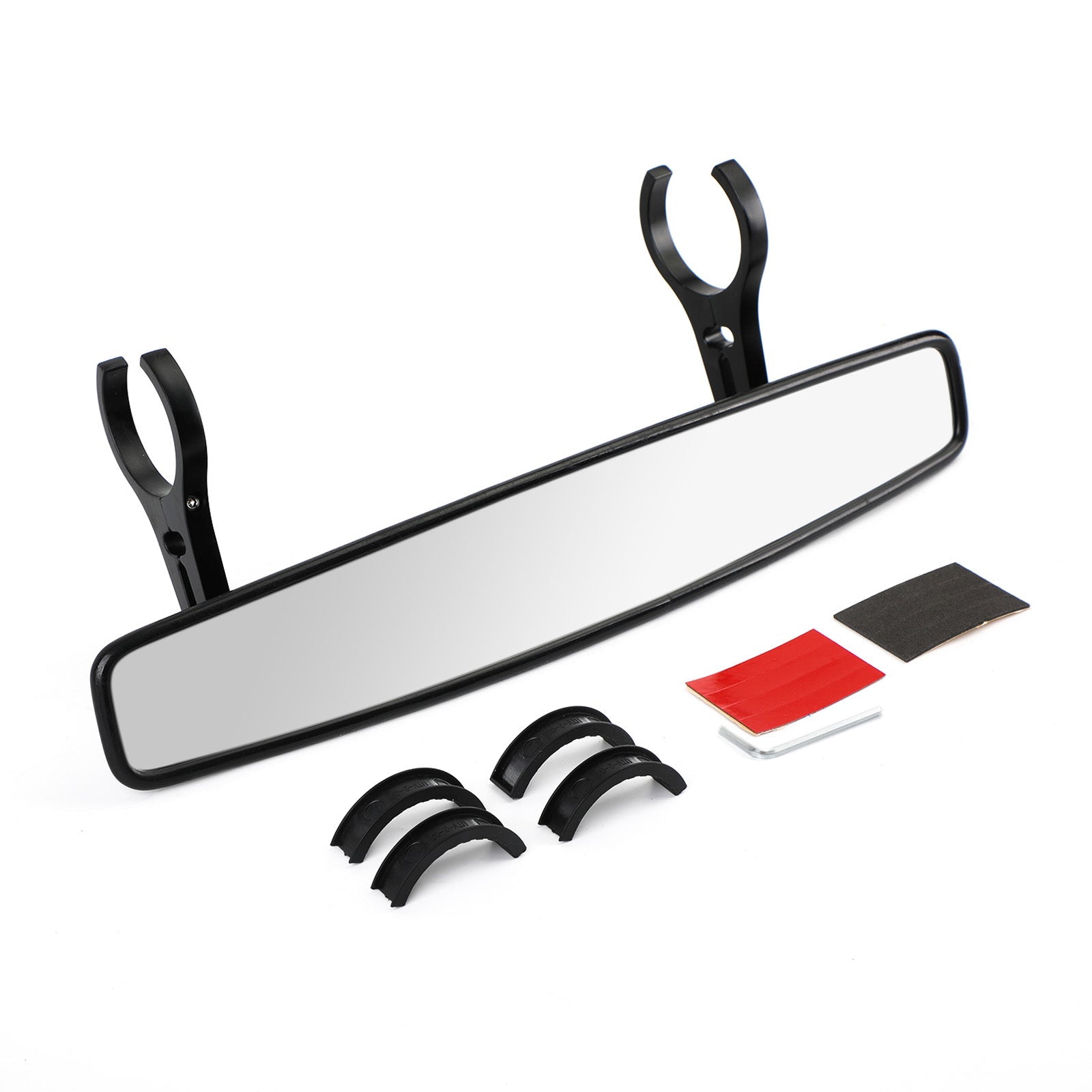 Specchietto retrovisore centrale UTV da 1,75" 2" 15" per Polaris Ranger RZR 900 XP 1000 S Turbo generico