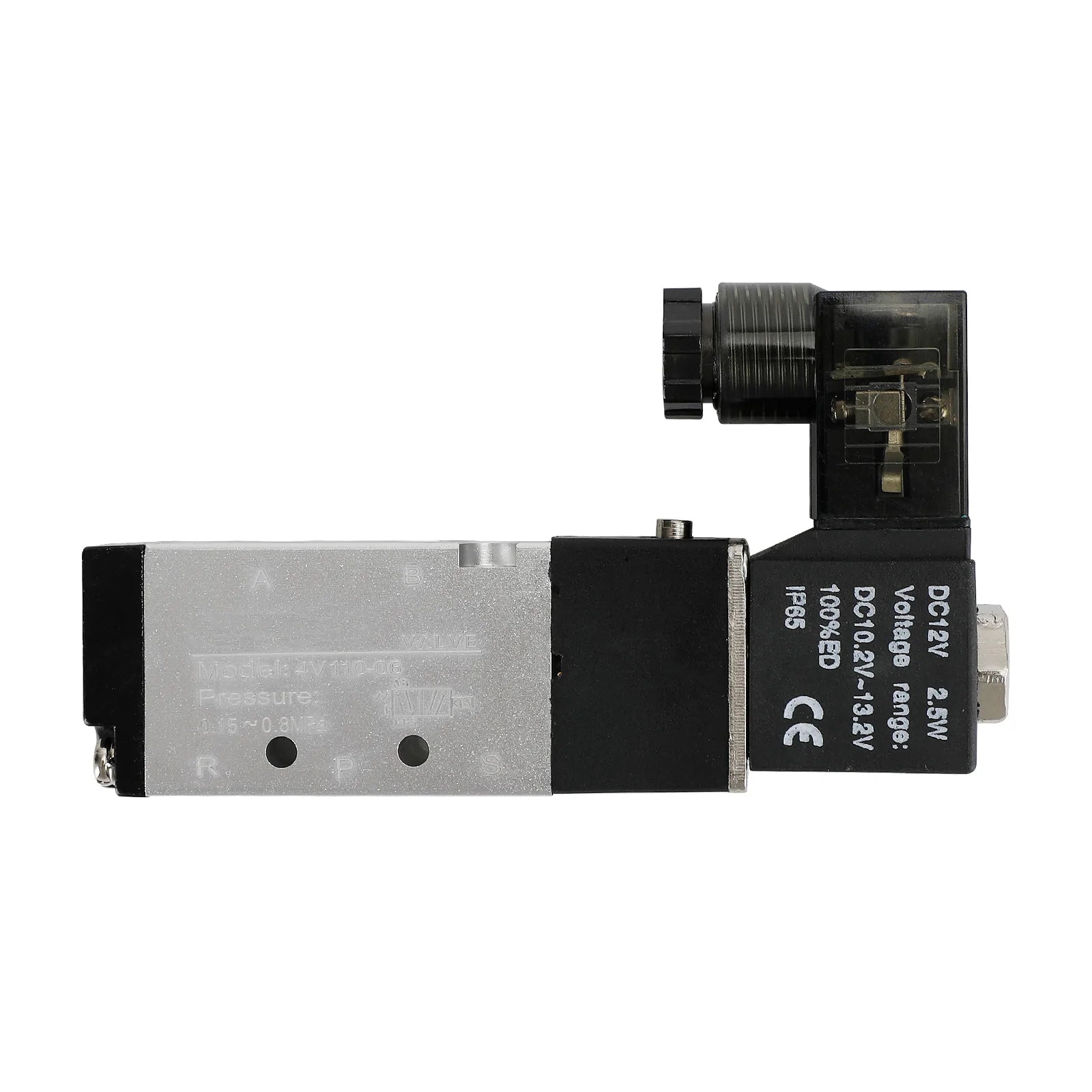 4V110-06 2-pozicijski 5-smerni PT 1/4" pnevmatski električni elektromagnetni ventil8"