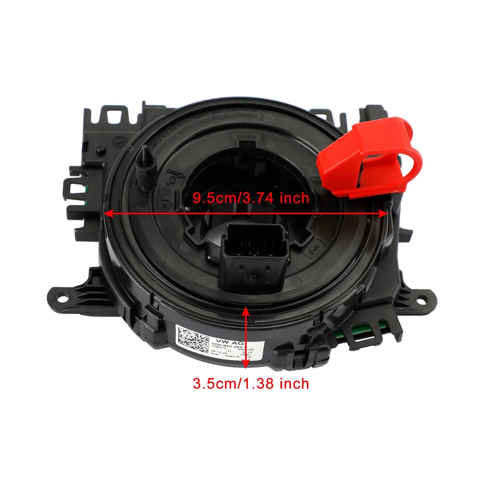 2010–2015 VW Tiguan Touran Seat Altea Volant Clockspring 5Q0953569A