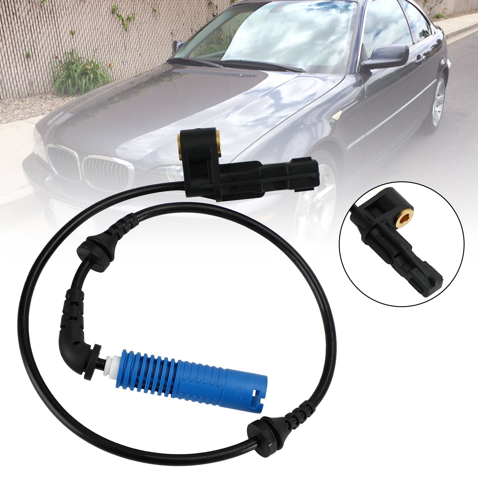 Edessä vasen ABS-nopeussensori 34526752681 BMW 3-sarjan E46 Z4 316 318 320 Generic