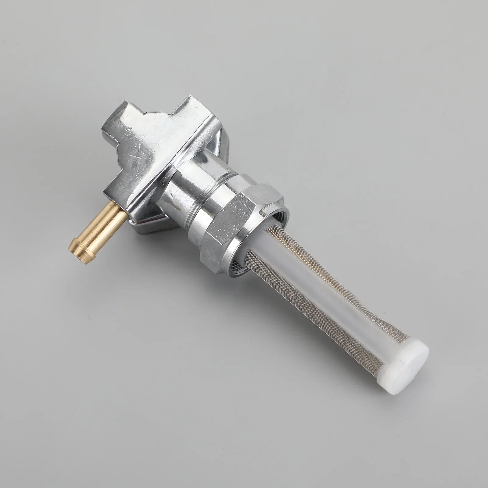 Valve de carburant Petcock sortie gauche pour Sportster Big Twin 1975-Up 13/16" générique