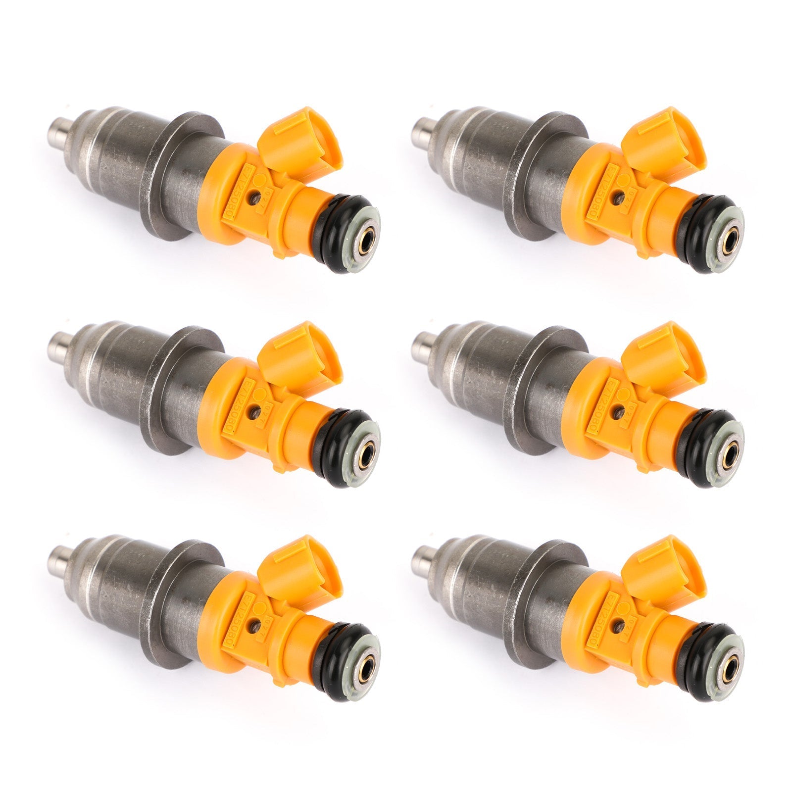 6 pezzi iniettore carburante adatto per fuoribordo Yamaha HPDI 250 300HP 2003-2020 60V-13761-00-00 generico