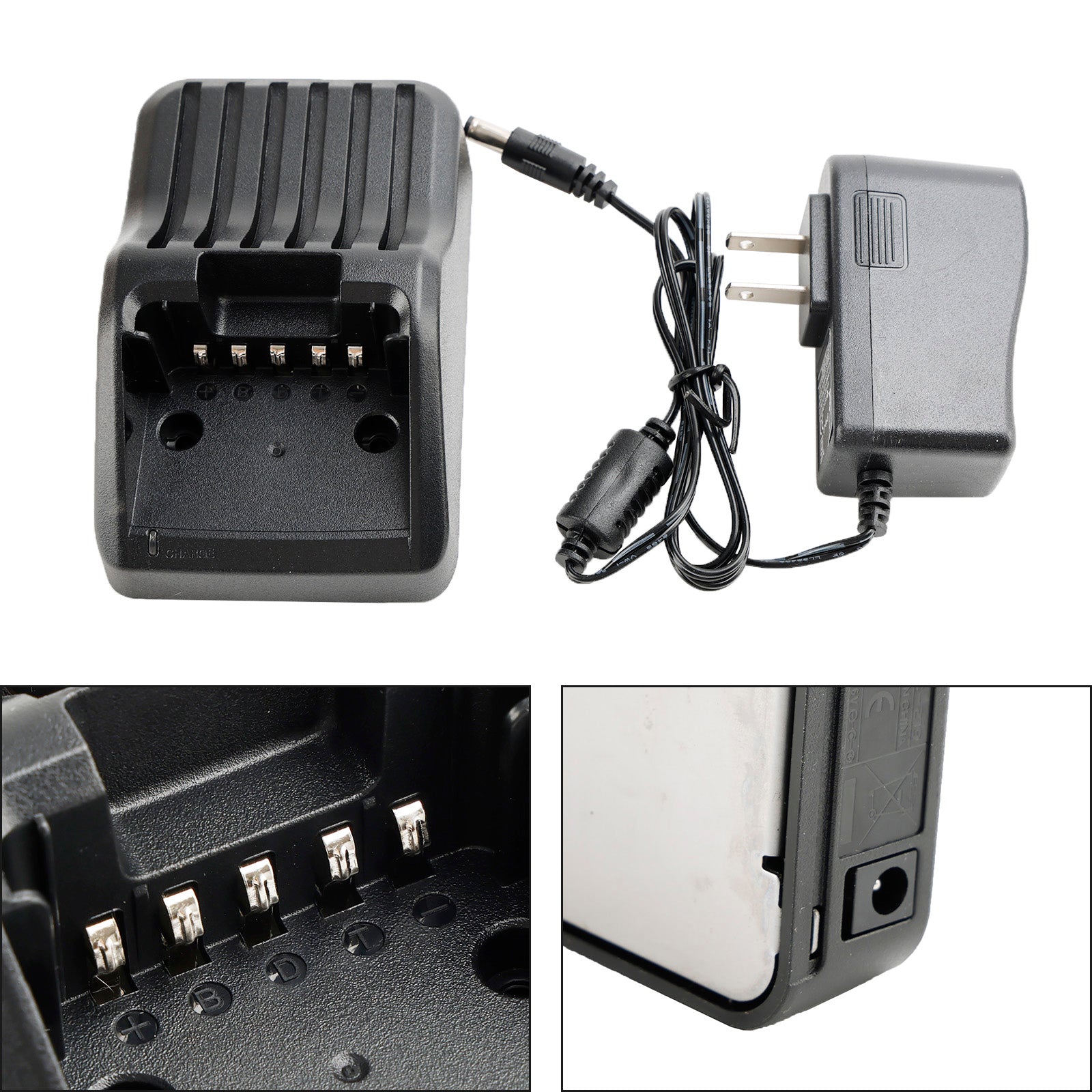 BC-219 BP-283 batterijlader sneldock voor ICOM IC-F3400 F3400F F3400DP