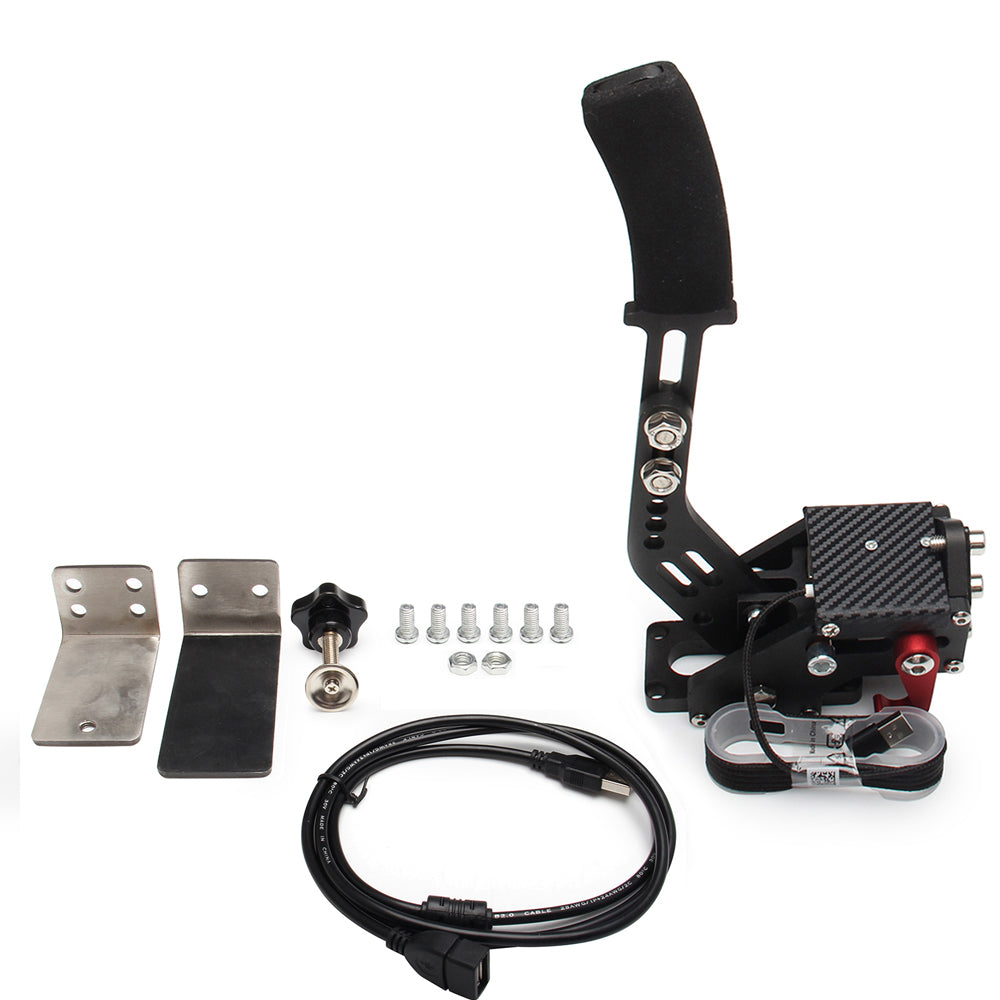 USB3.0 SIM Palanca de handbrake de 14 bits para el soporte del volante de la carrera G27/G29 G920 PC