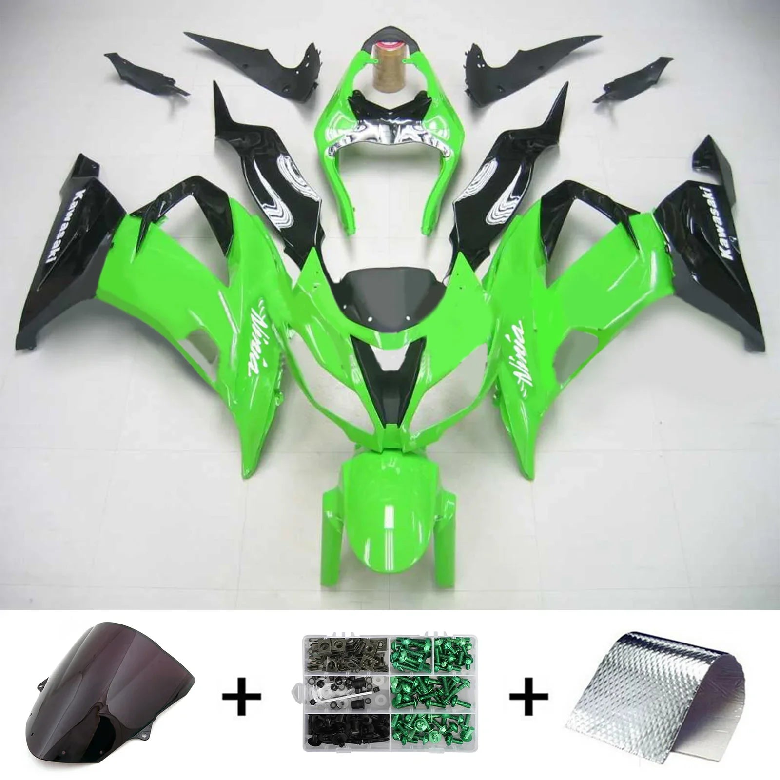 Amotopart kuipset voor Kawasaki ZX6R 636 2013-2018 Generiek