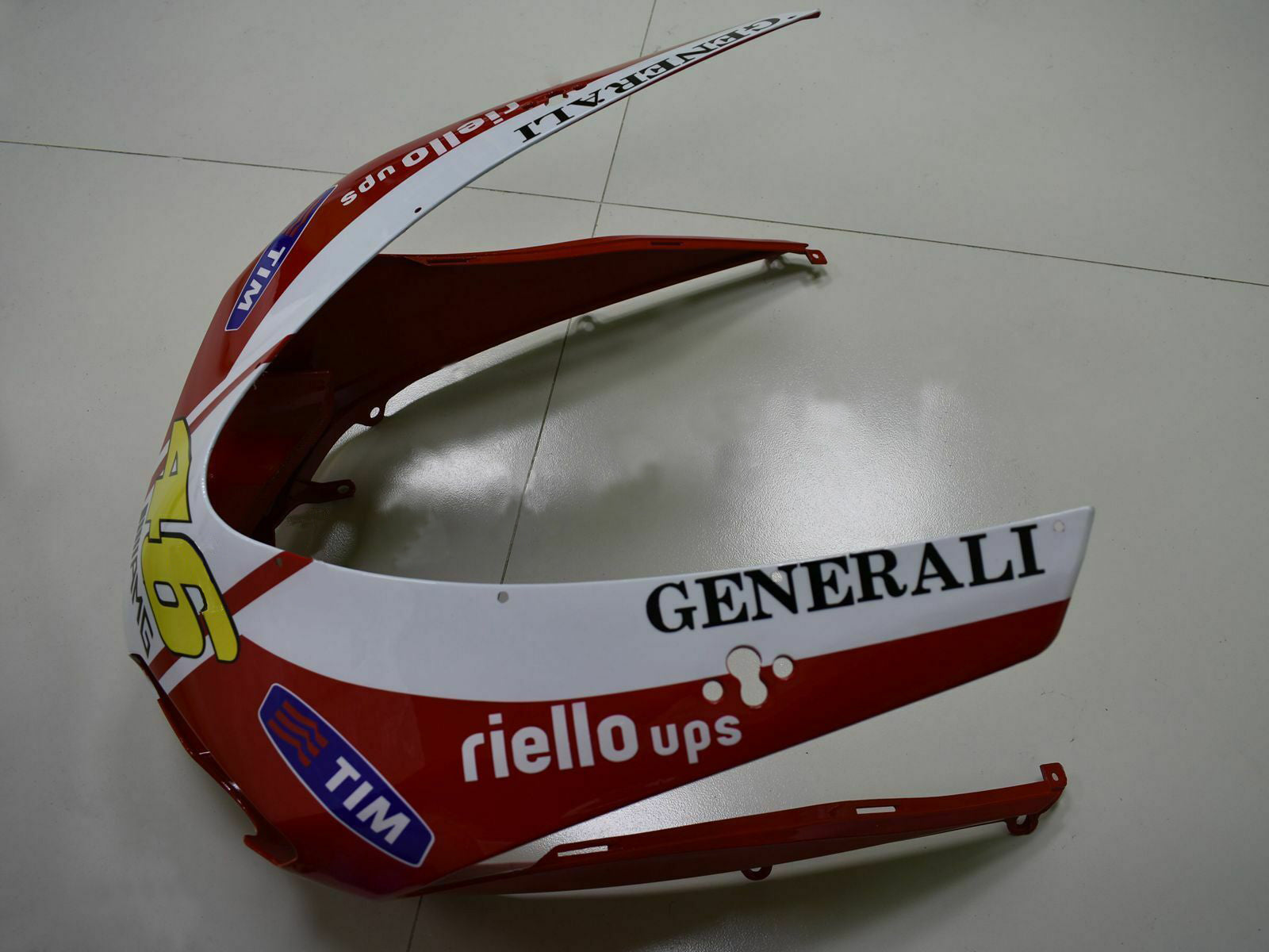 Amotopart Carénage Kit Carrosserie ABS pour Ducati 1098 1198 848 2007-2011 Générique