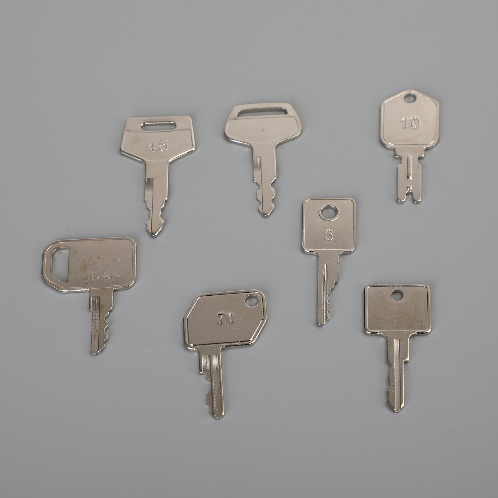 35-delige contactsleutelset voor zware bouwmachines voor Cat Case JD Komatsu