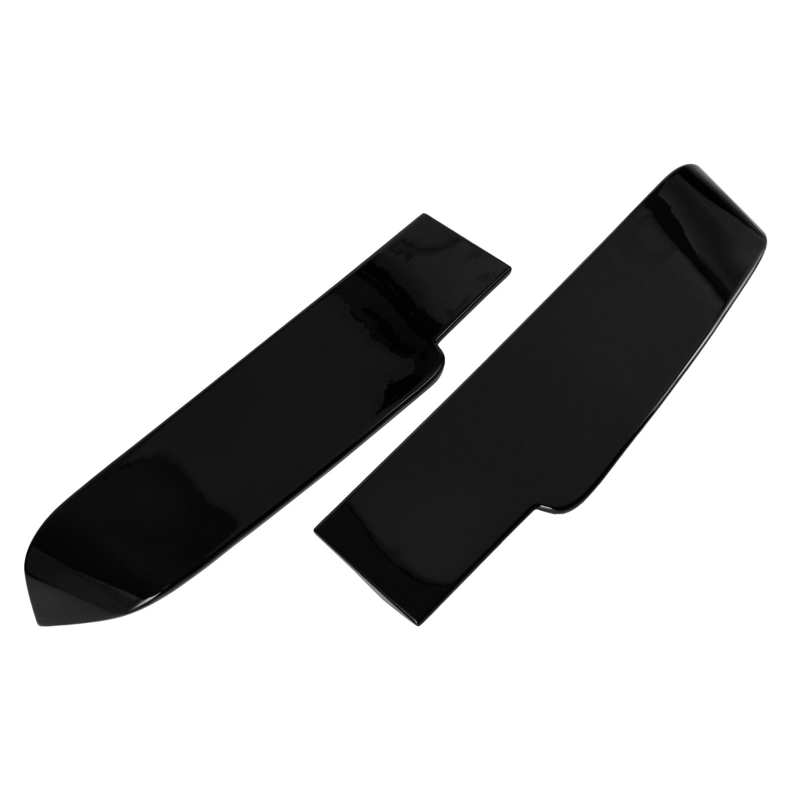 Premium zwarte schuurdeurspoiler geschikt voor VW Transporter T5 T5.1 T6 T6.1