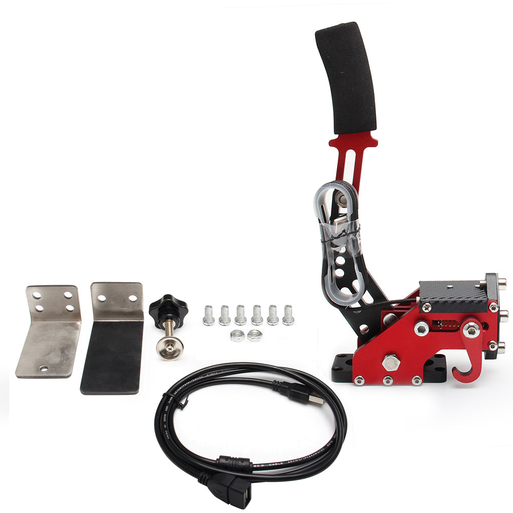 USB3.0 SIM Palanca de handbrake de 14 bits para el soporte del volante de la carrera G27/G29 G920 PC