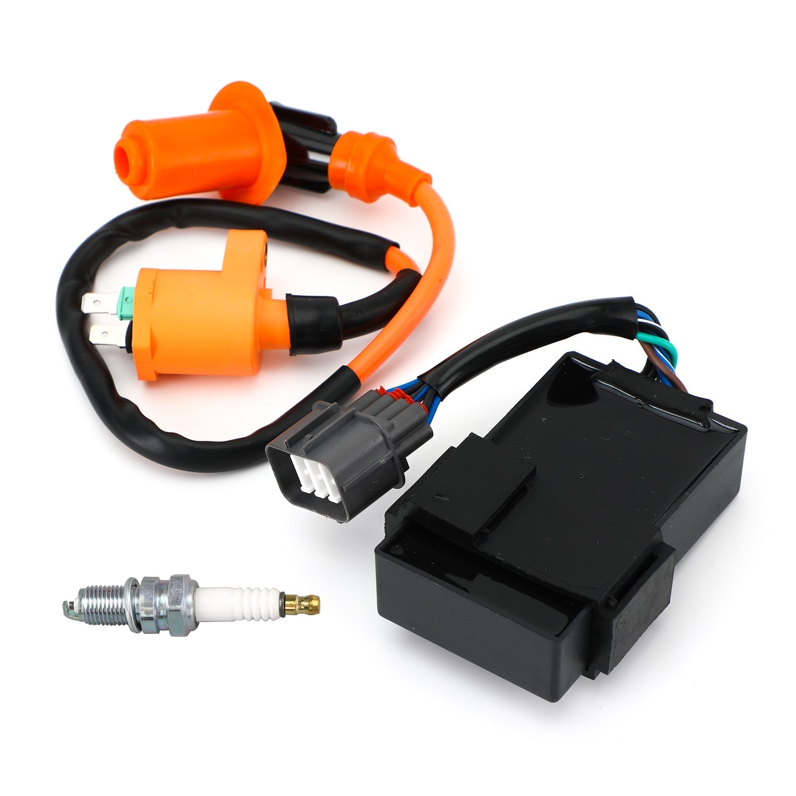 Bobine d'allumage Bougie d'allumage CDI pour Honda FourTrax 300 TRX300 TRX300FW 1998-2000 Générique