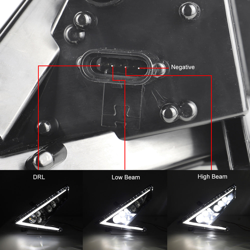 Polaris RZR PRO XP 2020-2021 2414538 2414539 Feux de signature avant