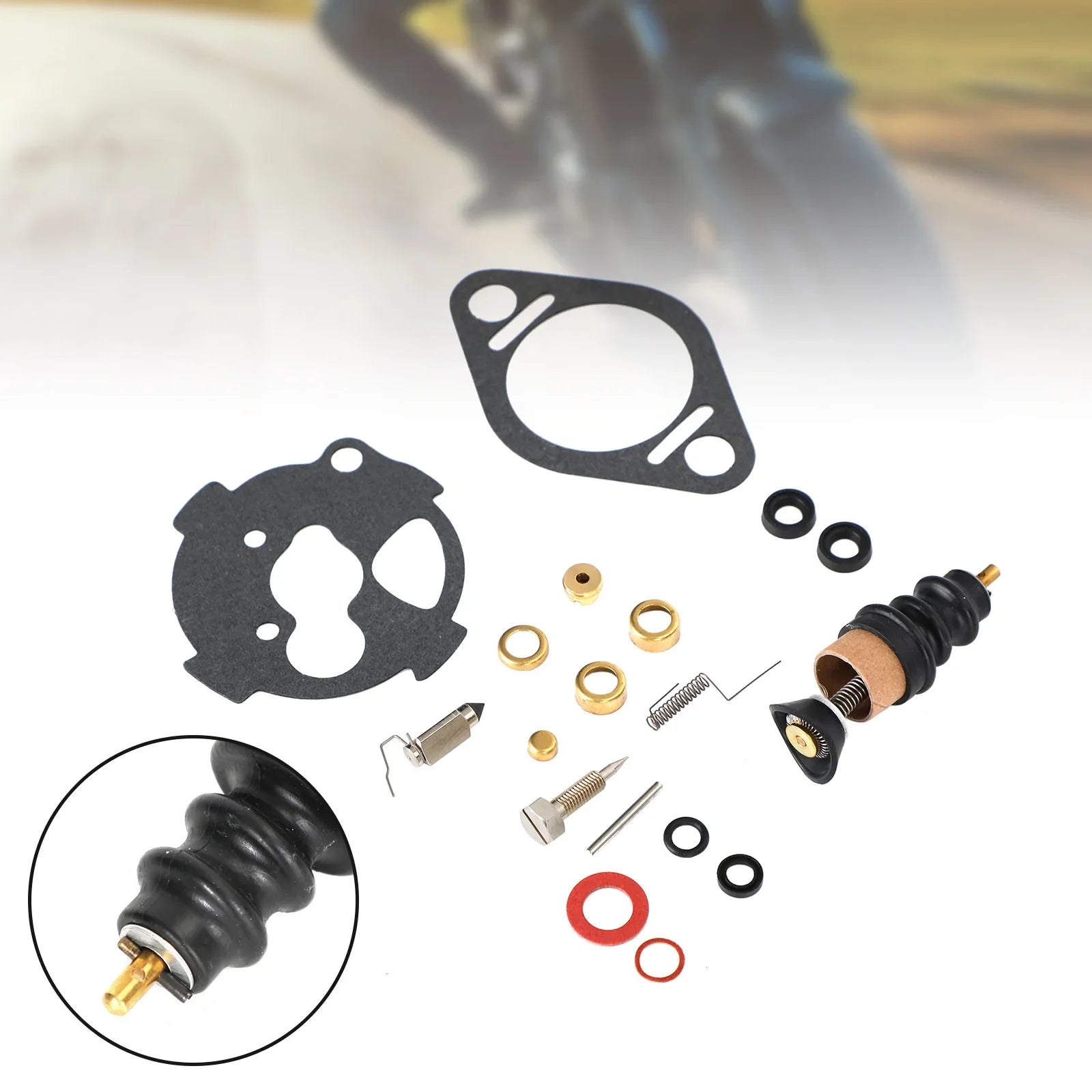 Kit di ricostruzione carburatore per modelli FL FX XL precedenti al 1976 36mm 38mm 40mm 27132-71 Generico