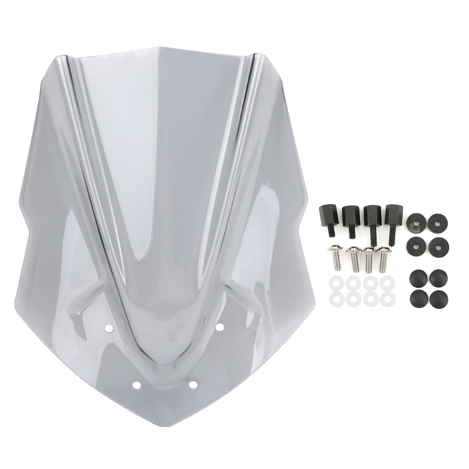 Parabrezza motociclistico in plastica ABS per Yamaha MT125 2015-2019 Generico