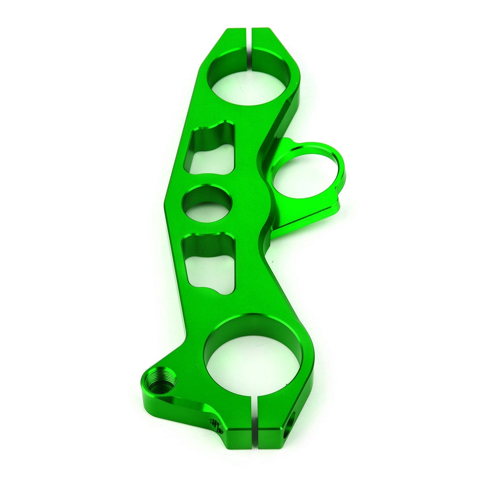 Abbassando la maglietta superiore per la forcella per Kawasaki Ninja ZX6R 09-12 Generico