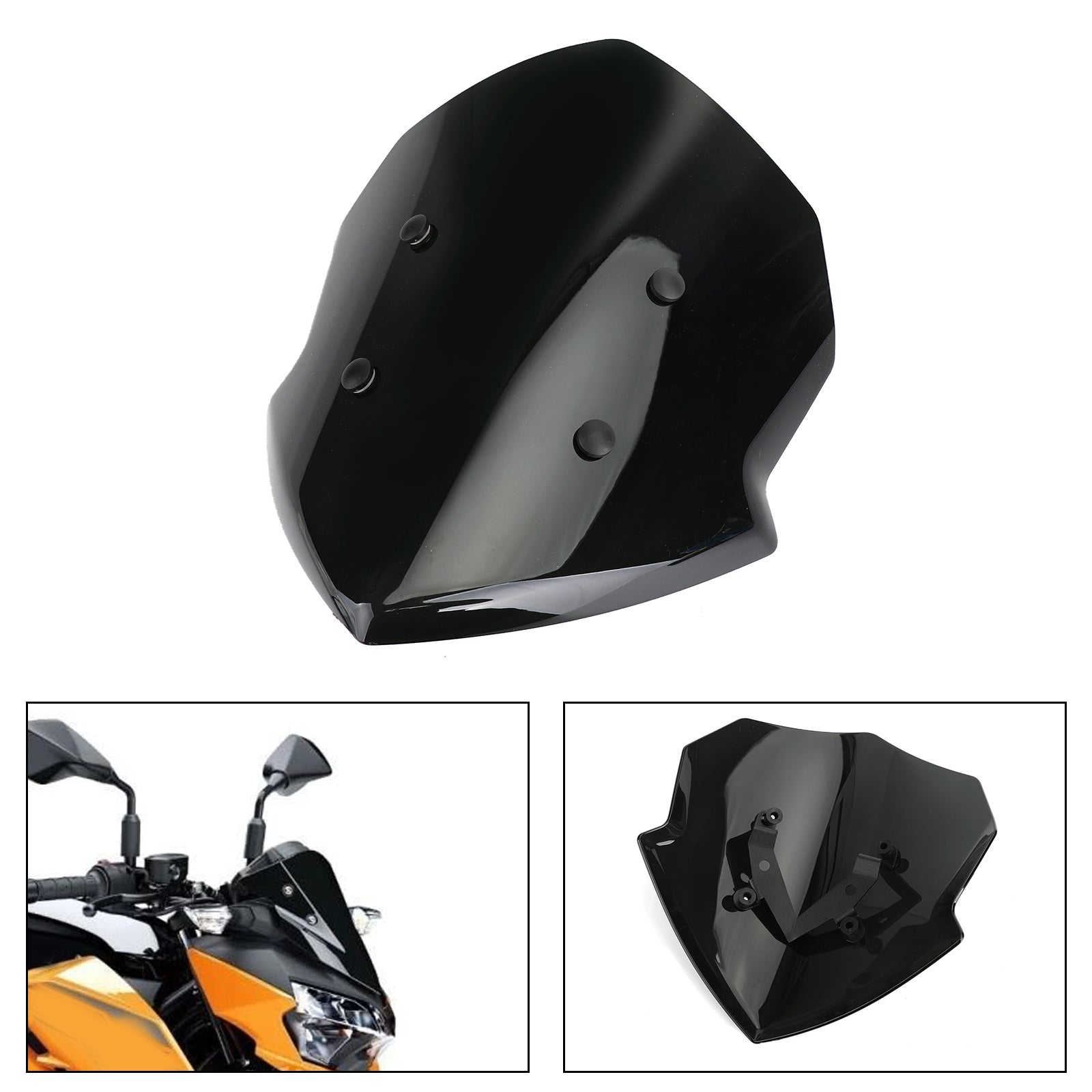 4 mm ABS Motorcycle przednia dla Kawasaki Z125 2019-2020 Generic