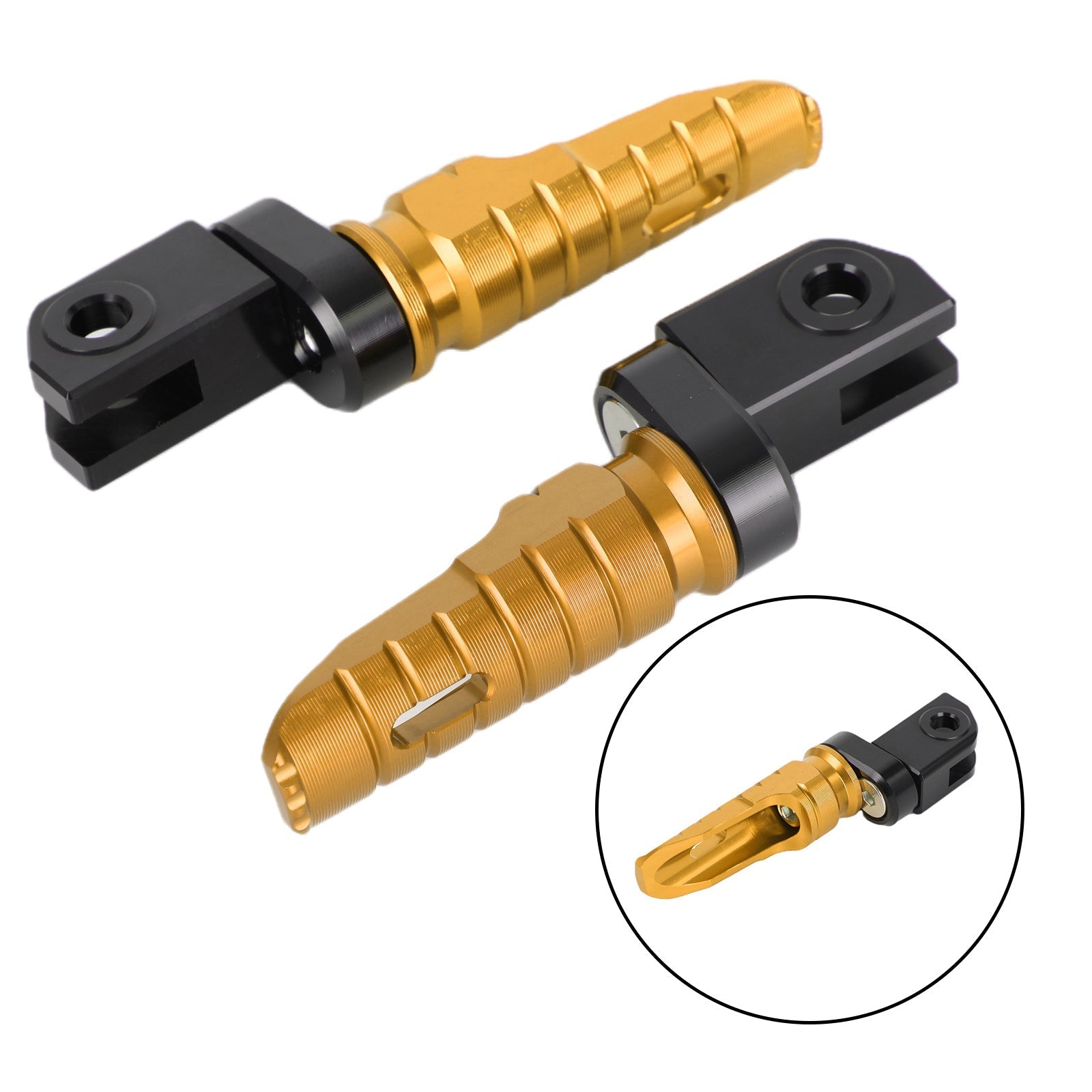 Poggiapiedi davanti a poggiapiedi per Aprilia RSV4 Factory 2009-2022 Tuono 660 2021-2022 Generico