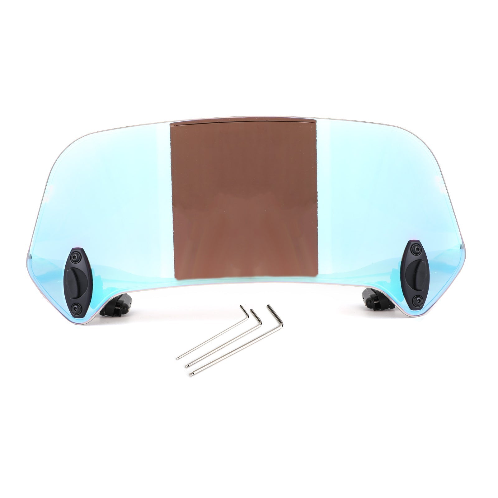 Clip regolabile in moto sul deflettore del vento di espansione del parabrezza